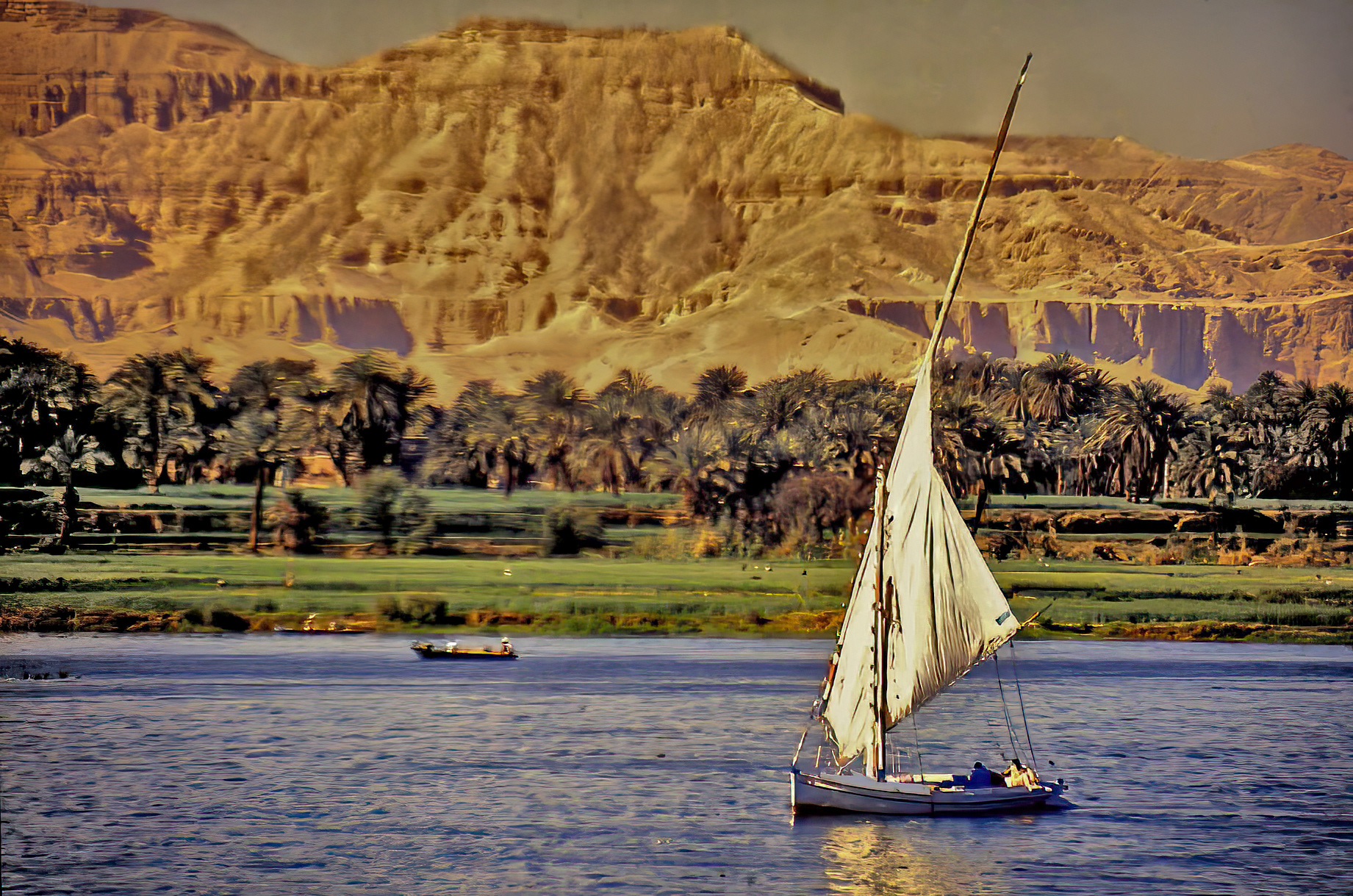 Felucca on the River Nile