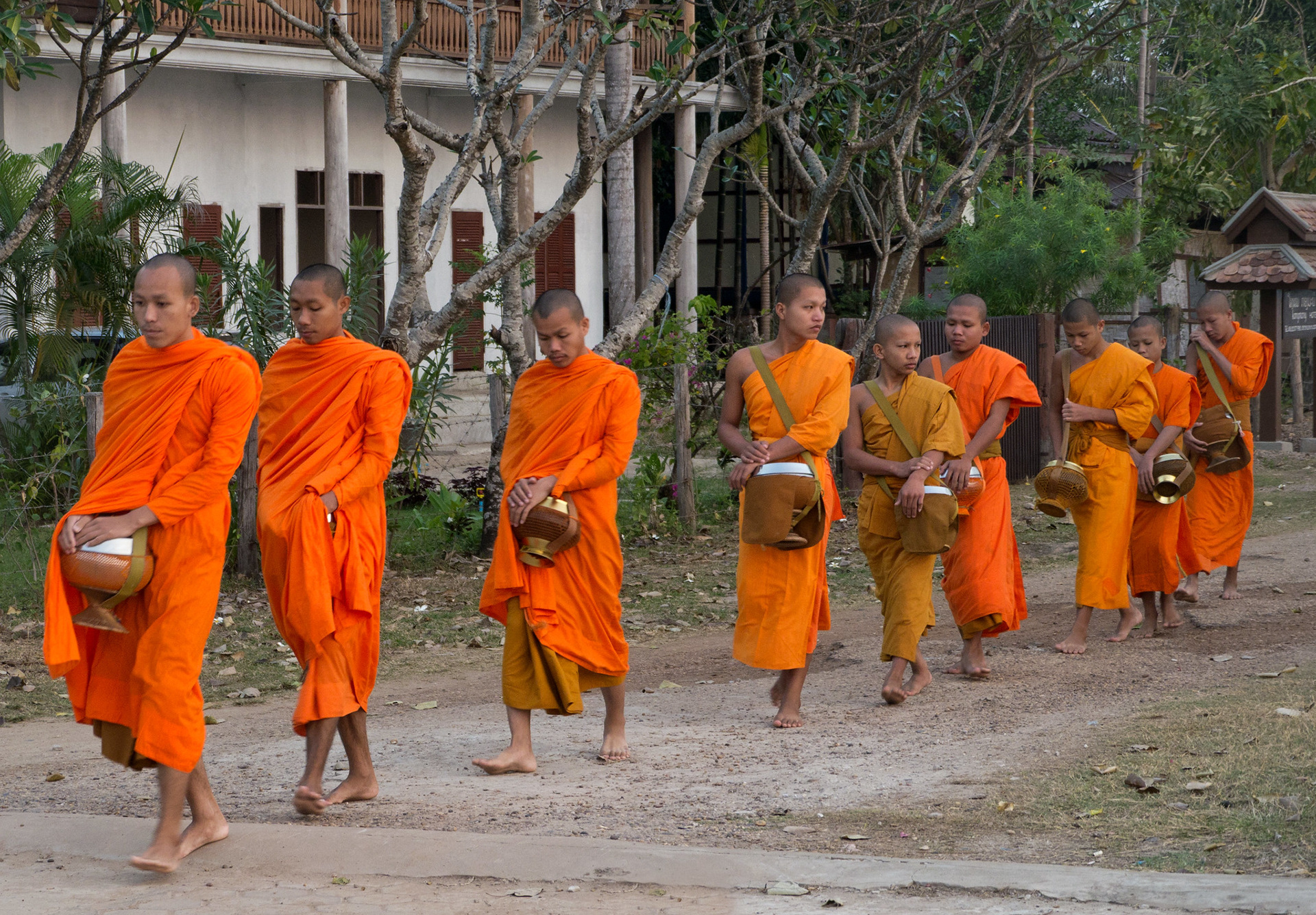Alms procession
