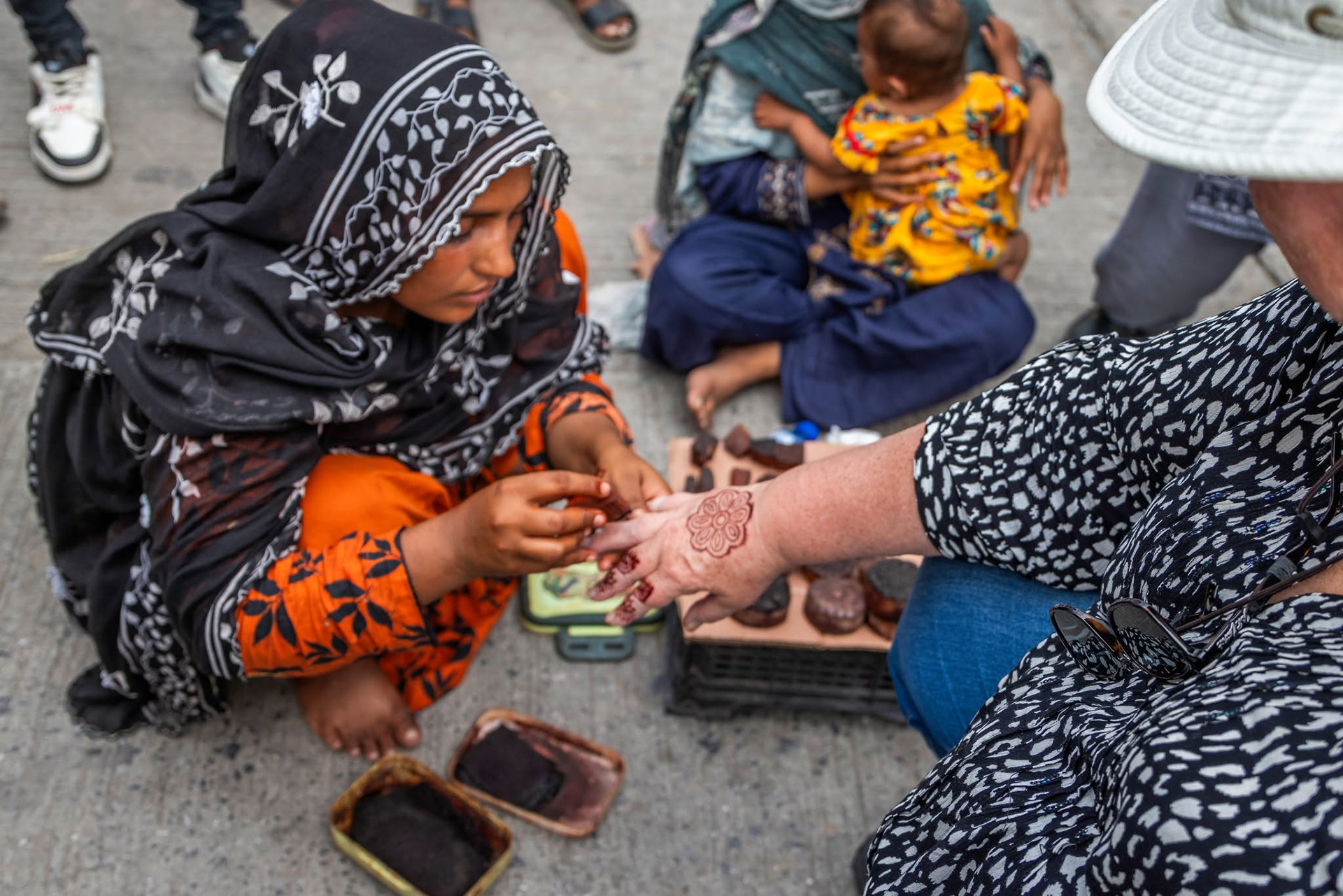 Henna painting, Pakistan