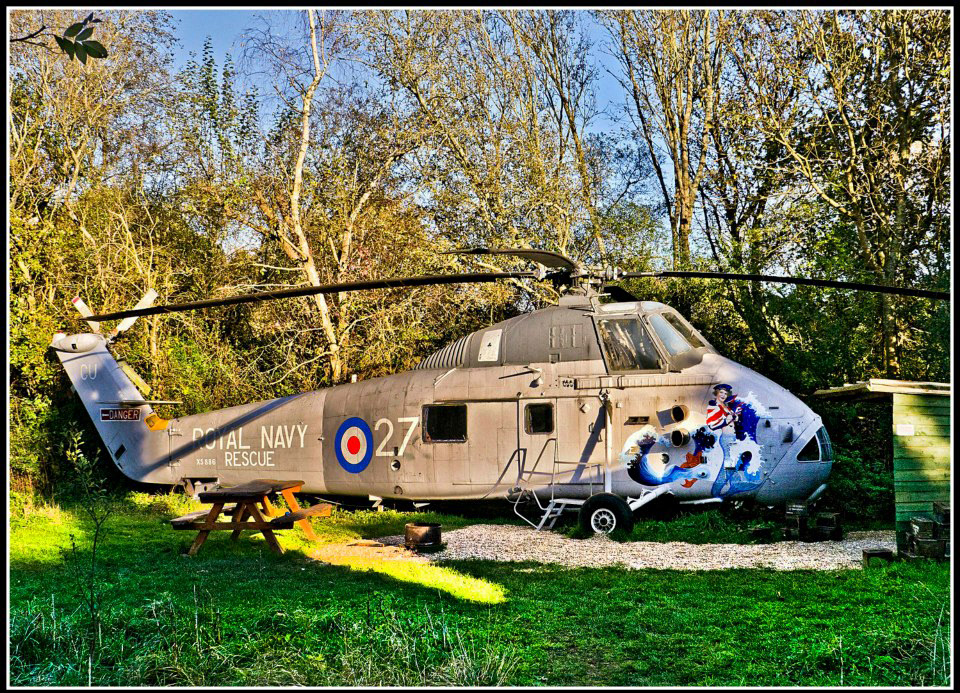 Converted helicopter, UK