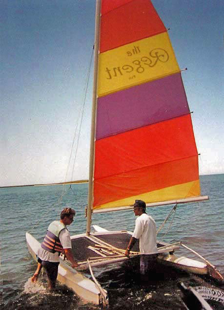 hobiecat sailing