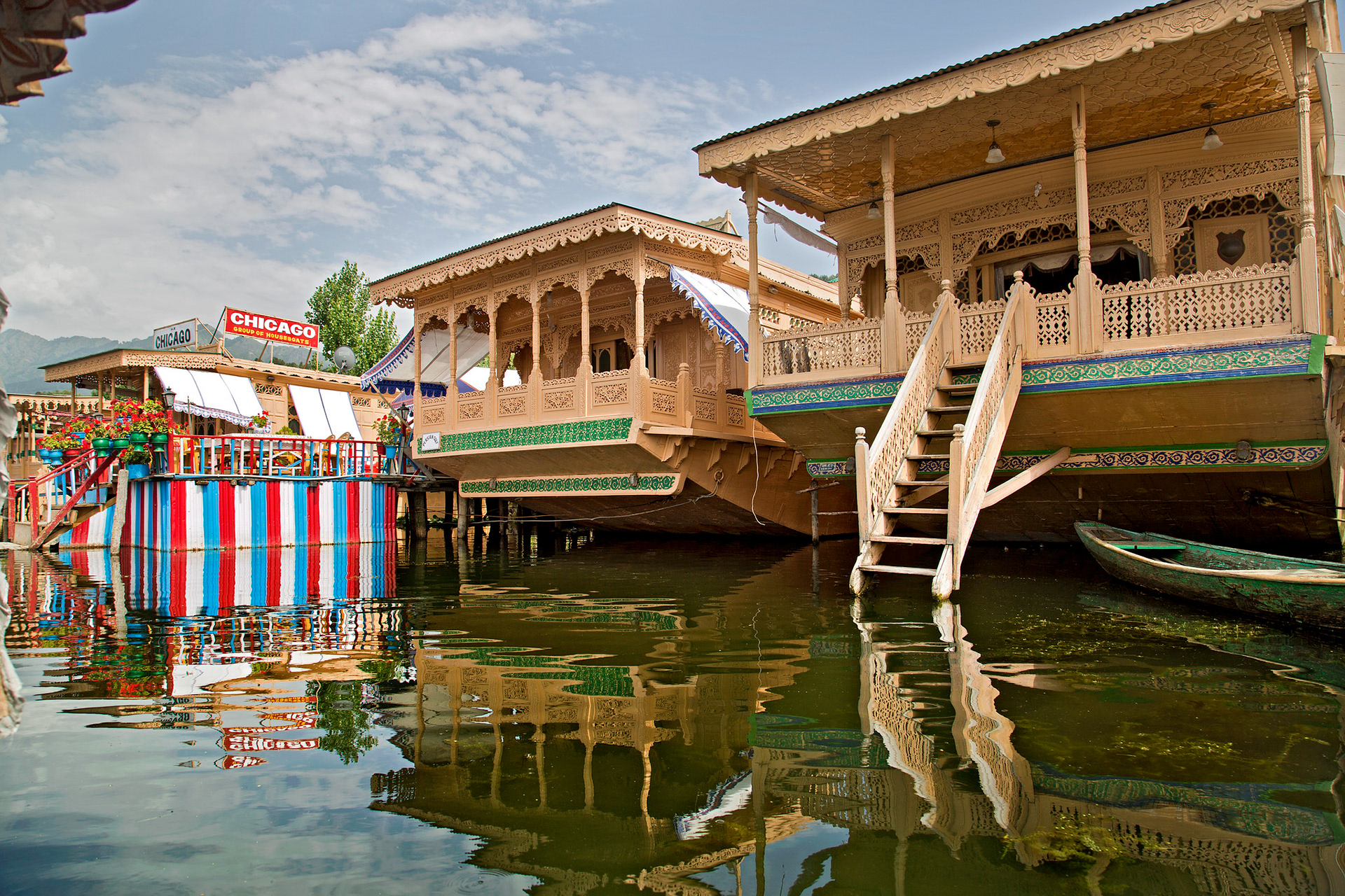 Houseboat in Kashmir, India