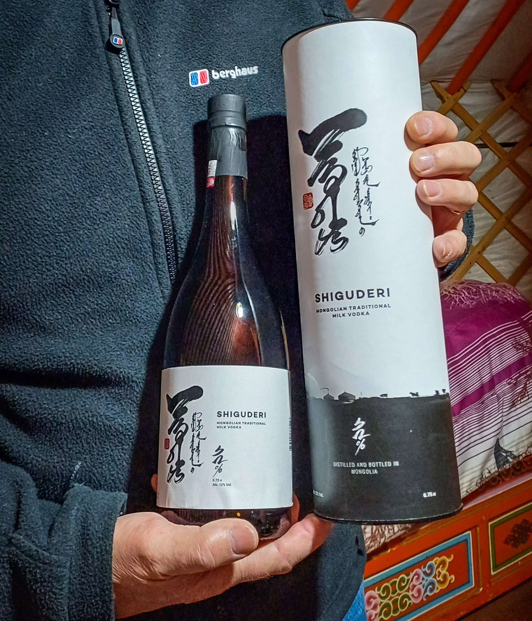 Posh milk vodka