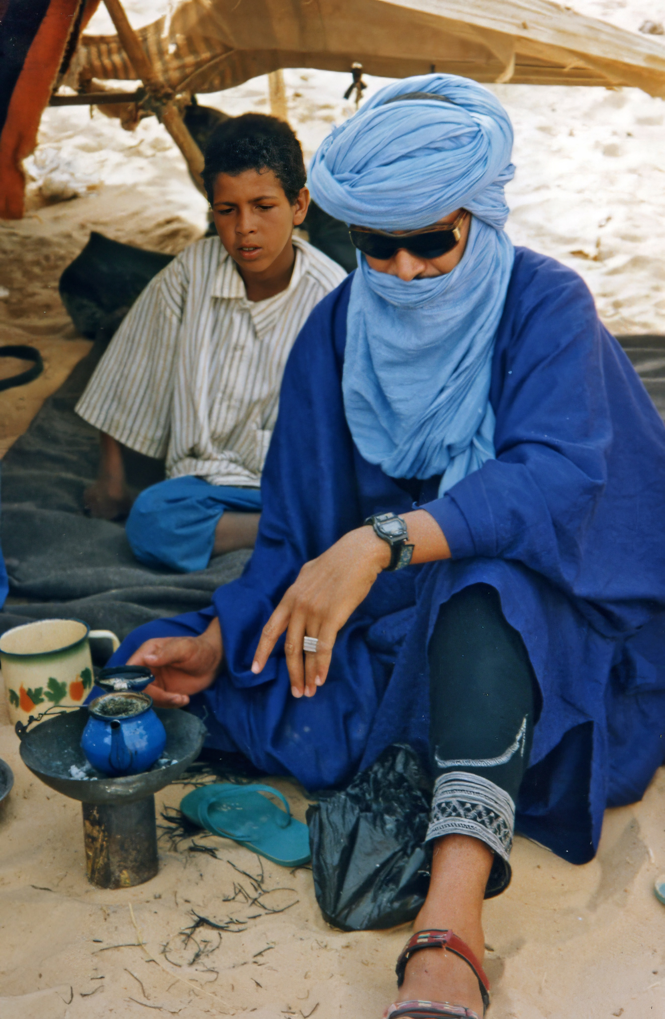 A Tuareg camp in Mali