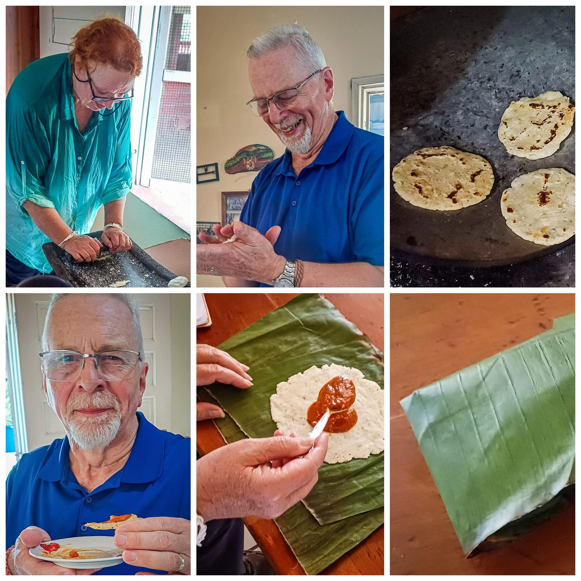 Making tamales