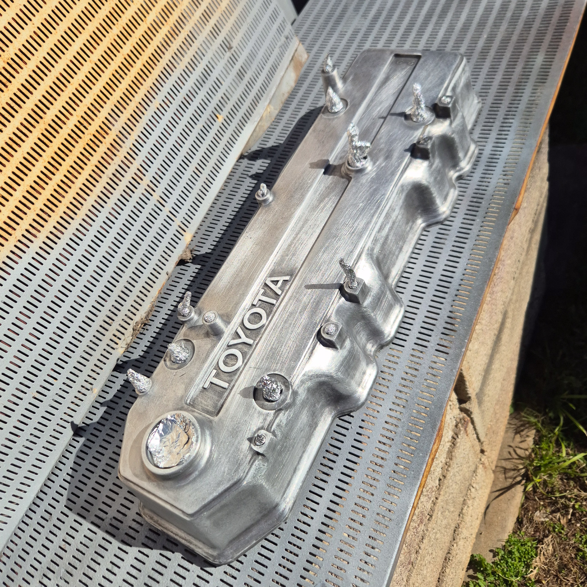 Sanded and Prepped Surface