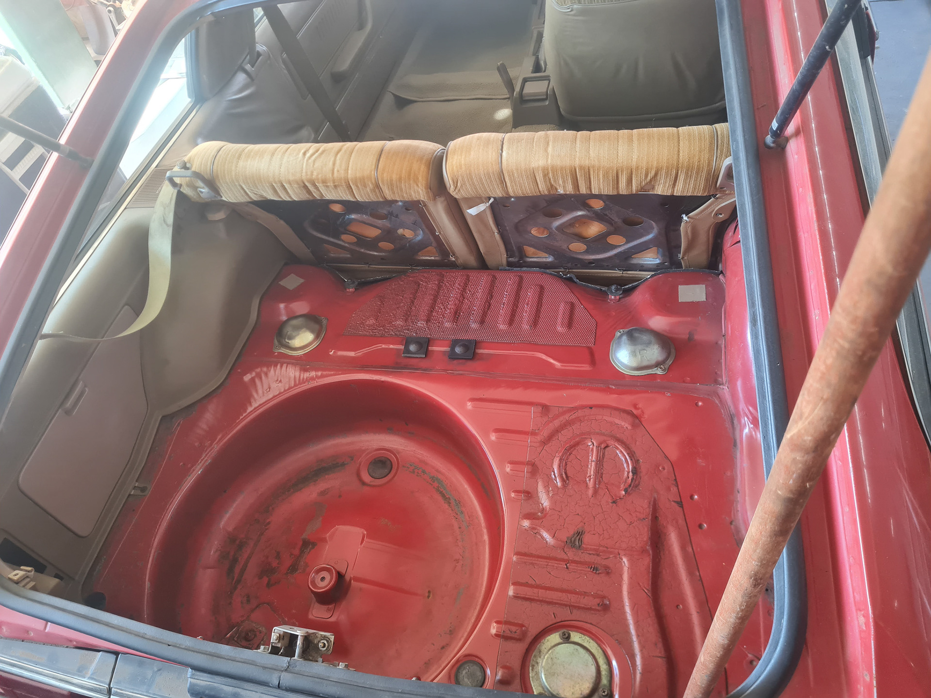 Prepped for Sound Dampening and Paint