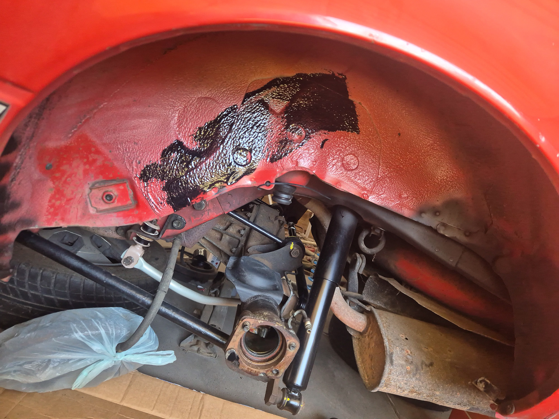 Cleaned and prepped ready for paint