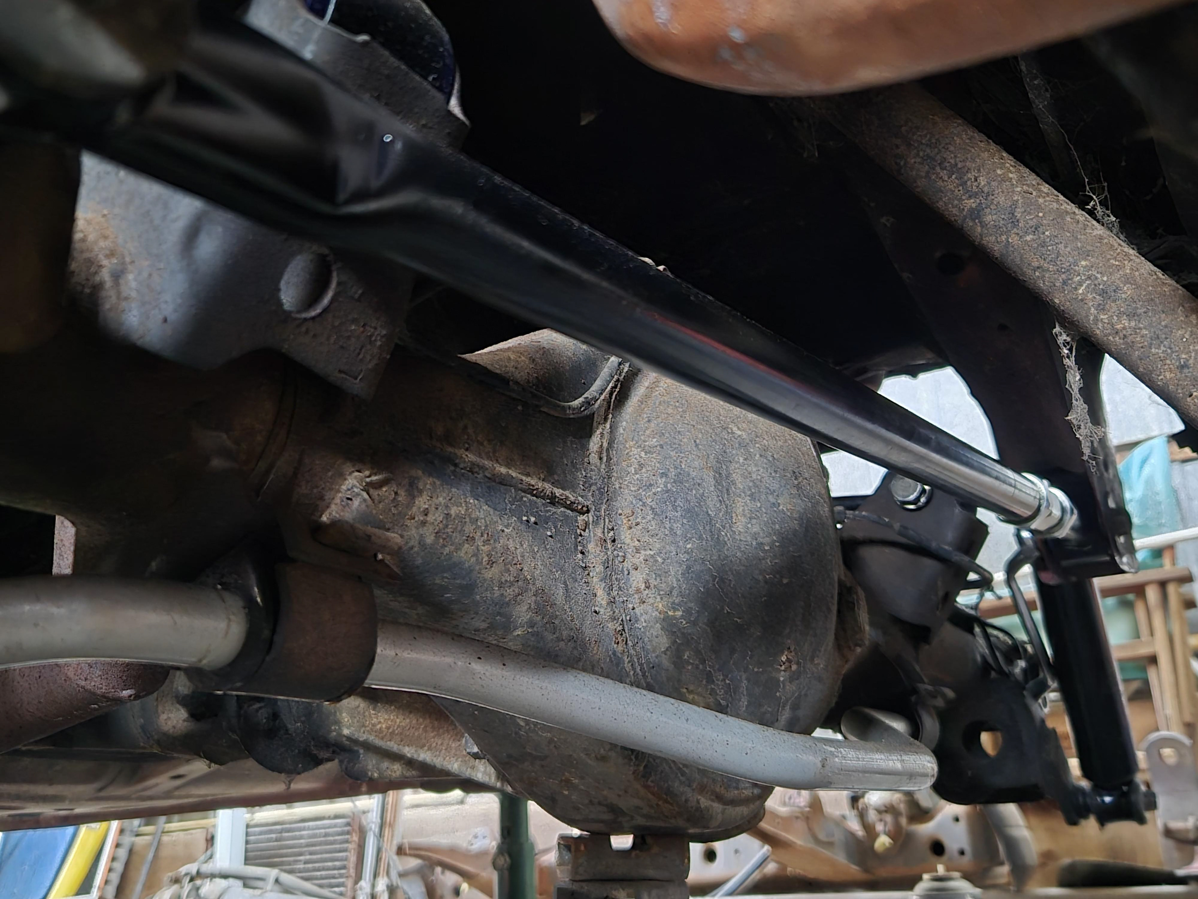 Upgraded Rear Swaybar, Adjustable Panhard Rod and Poly Bushings