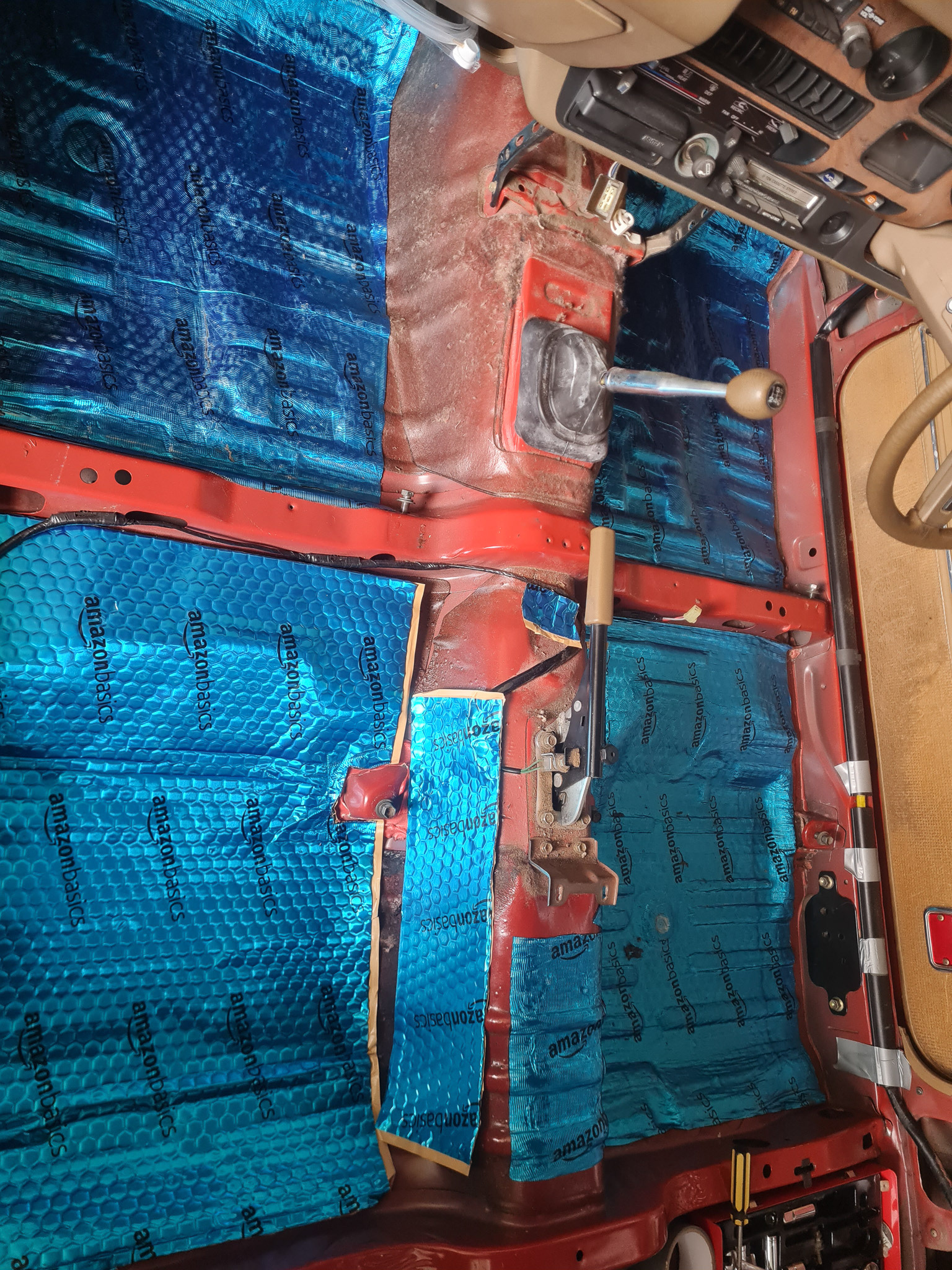 Preparing to sound deaden