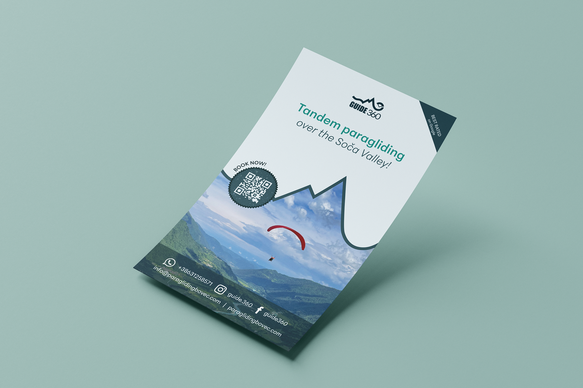Flyer -  Paragliding Bovec (Guide 360)