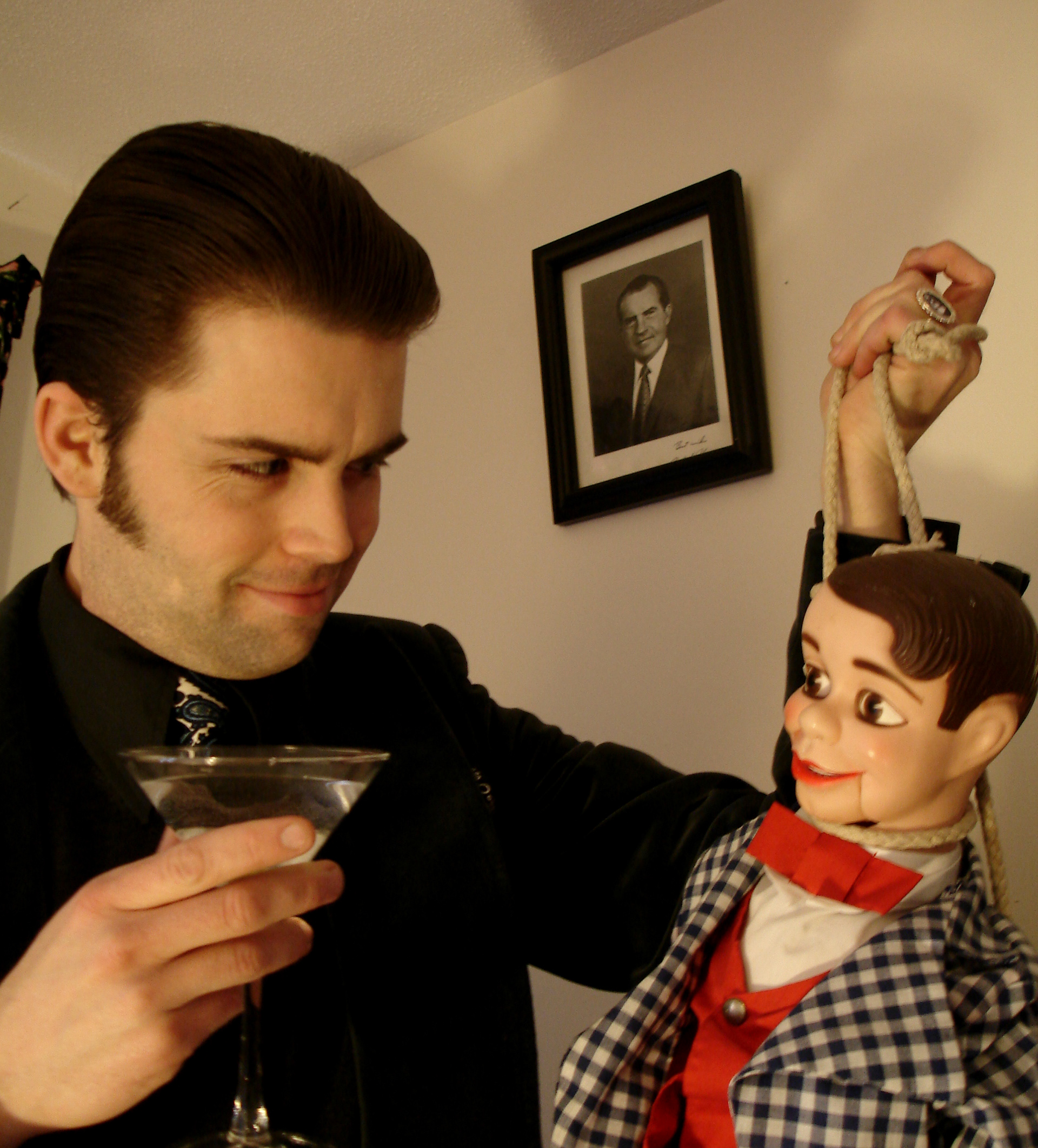 A quiet evening at home - 2008