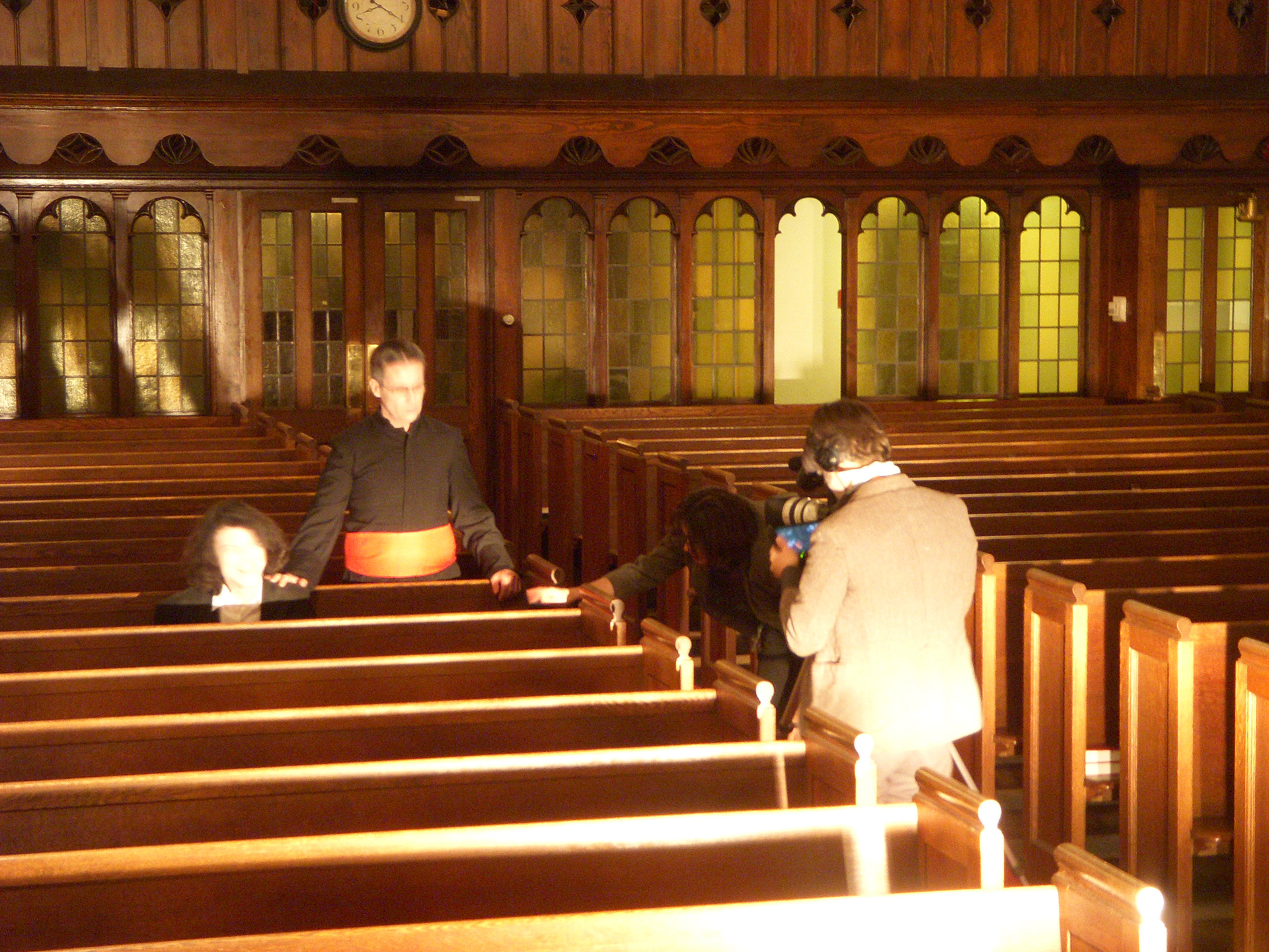 Filming "Blood Jungle" - 2010