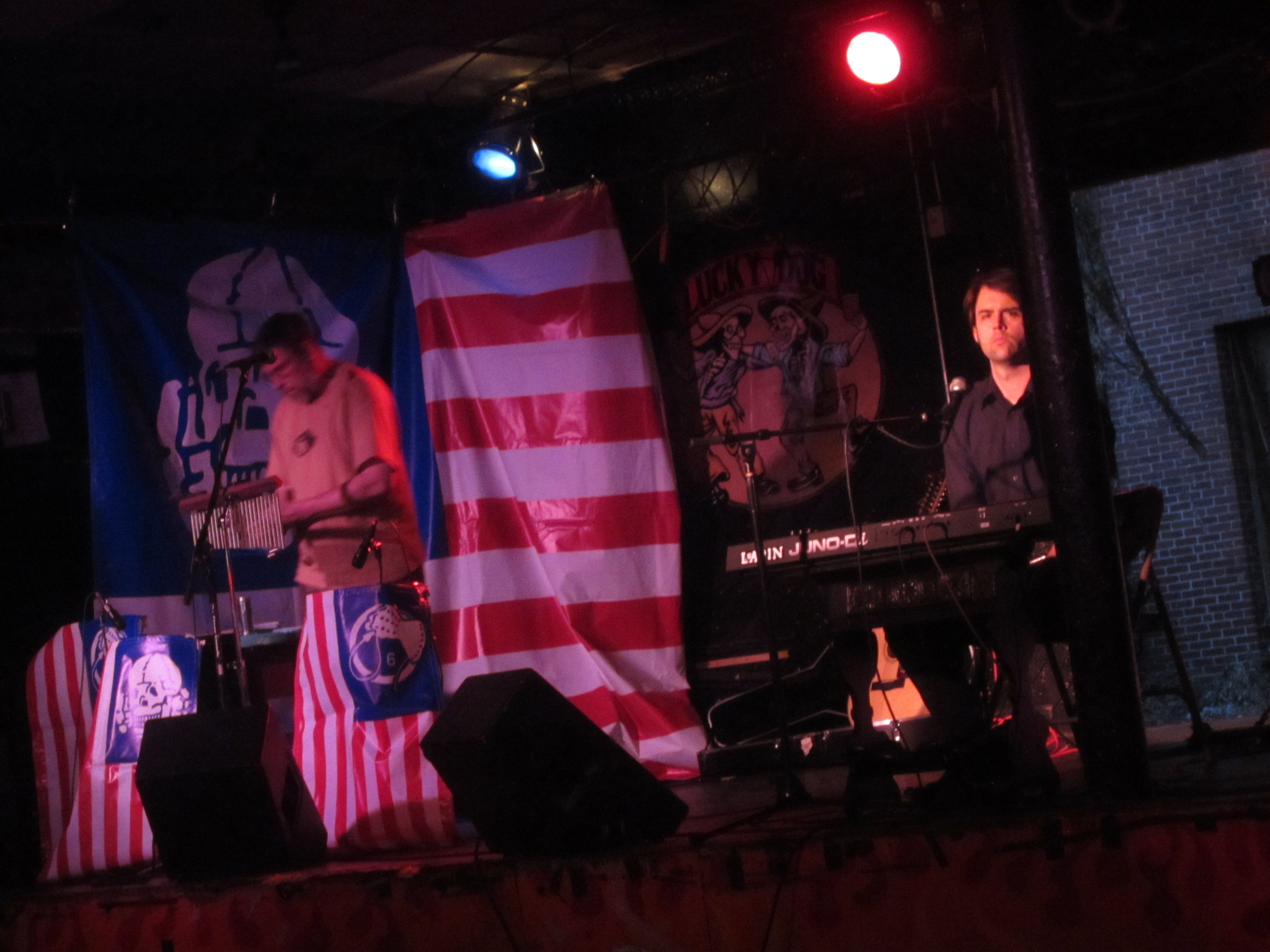 At a low-key performance, free of fanfare- Worcester, MA - 2013