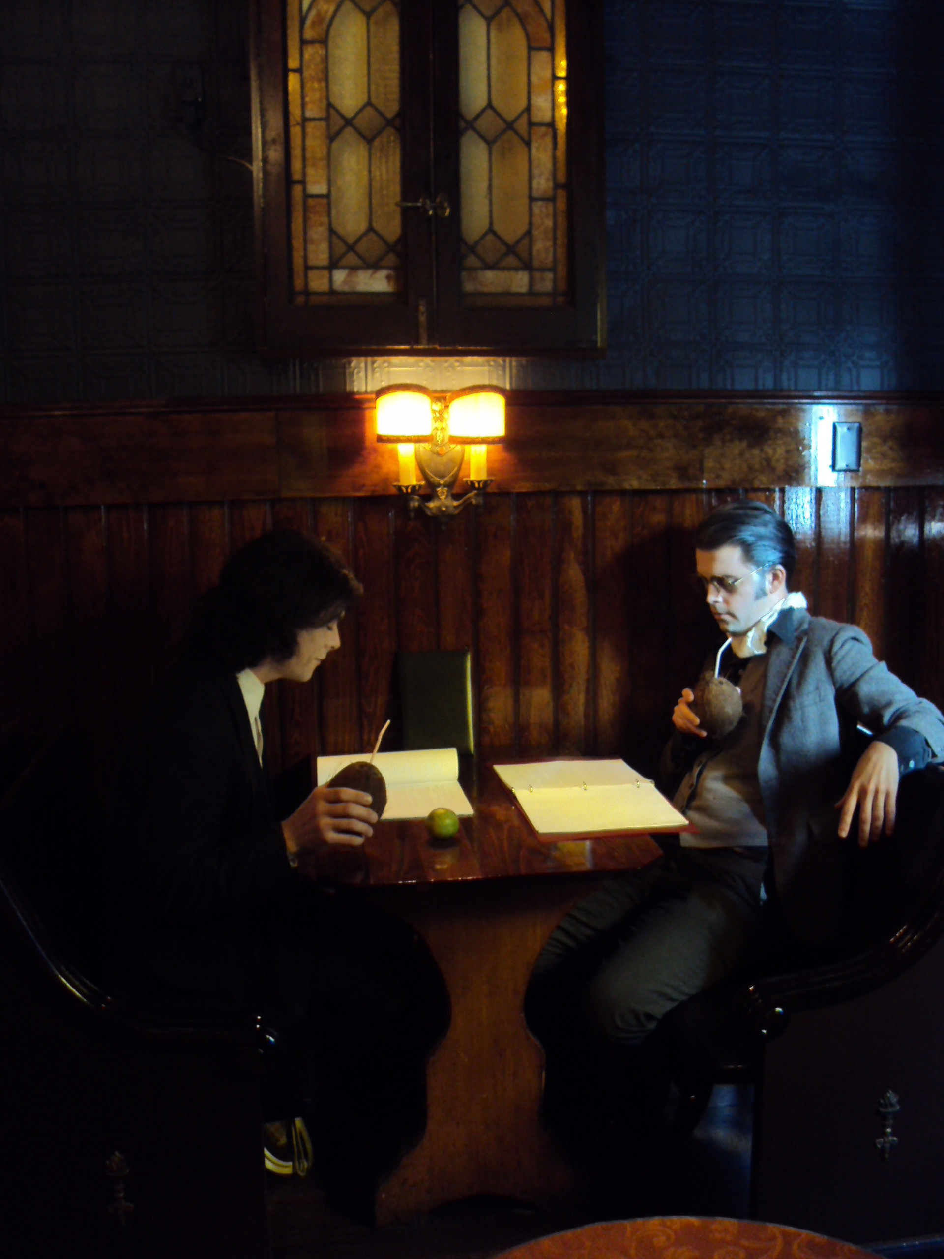 With Jim Ether - "Blood Jungle" production - 2010