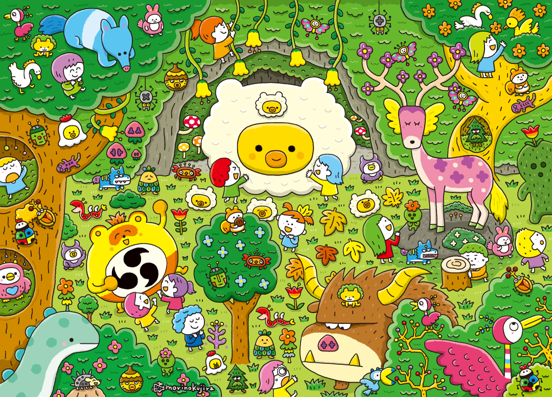 イラストレーター森のくじらの絵本・児童書・こどもイラストなどなどね