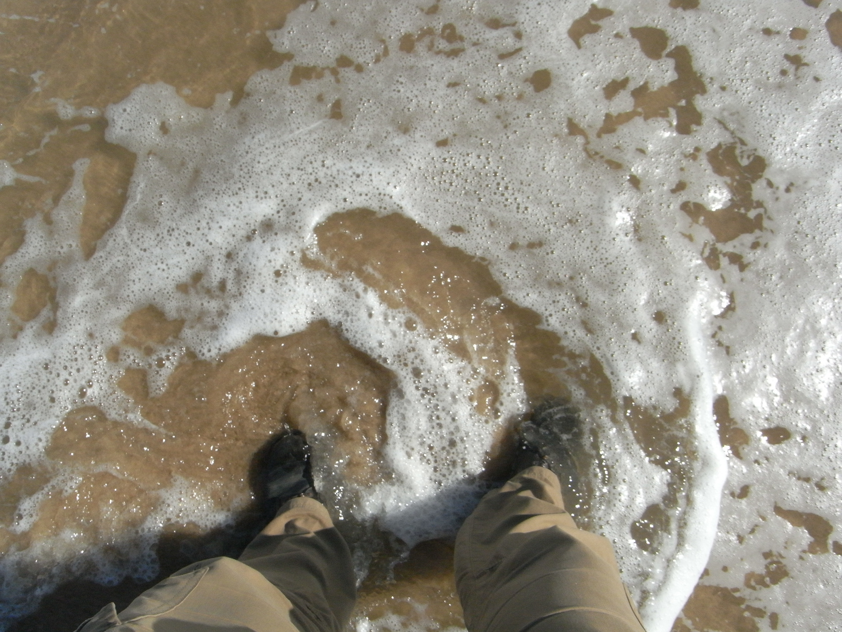 Füße im Atlantik, Swakopmund