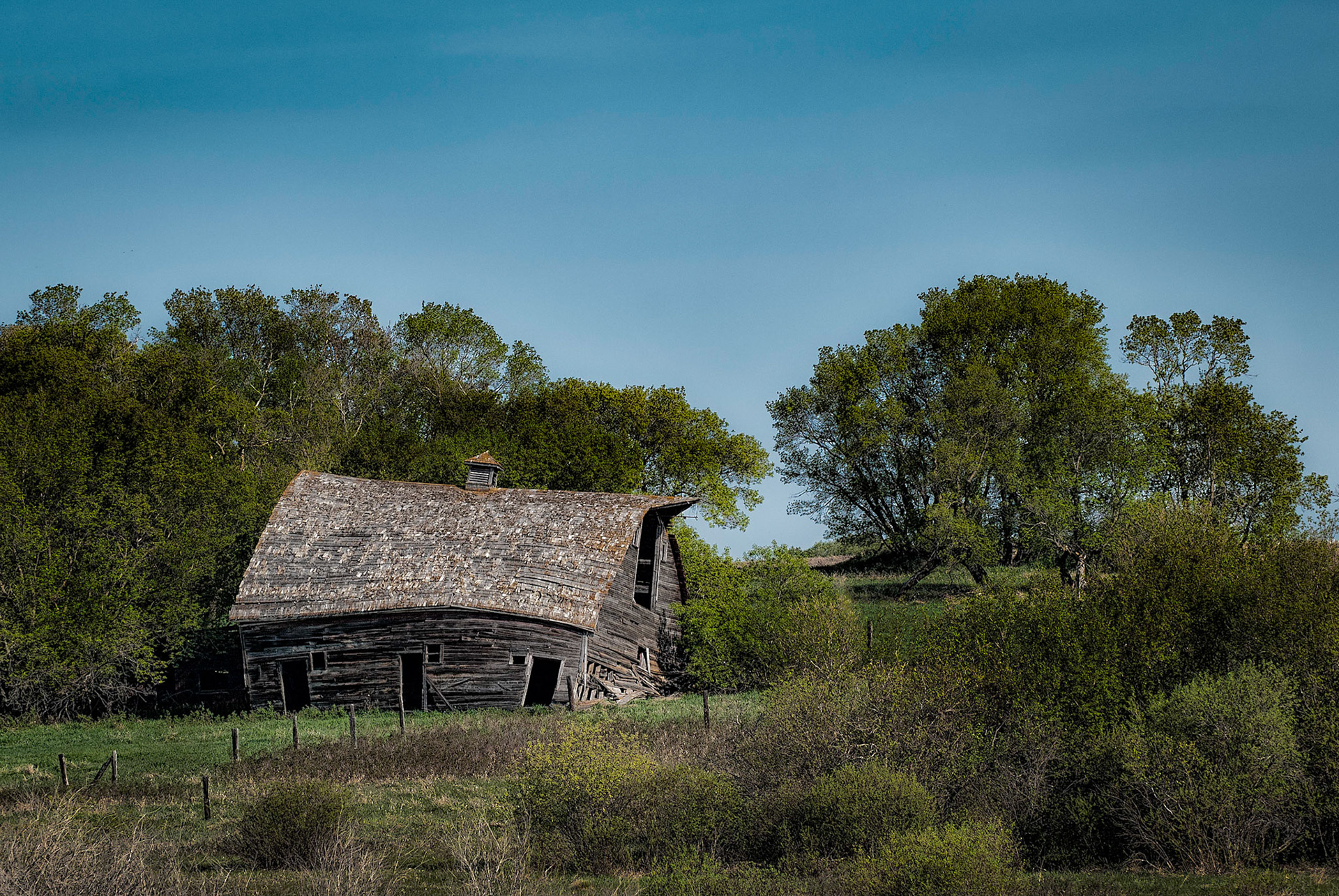 Old Barn On The Way To Winnipeg