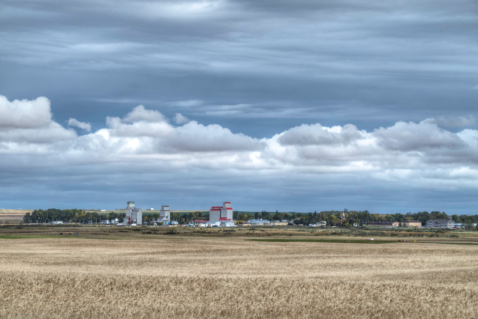 Kenaston in the Autumn.