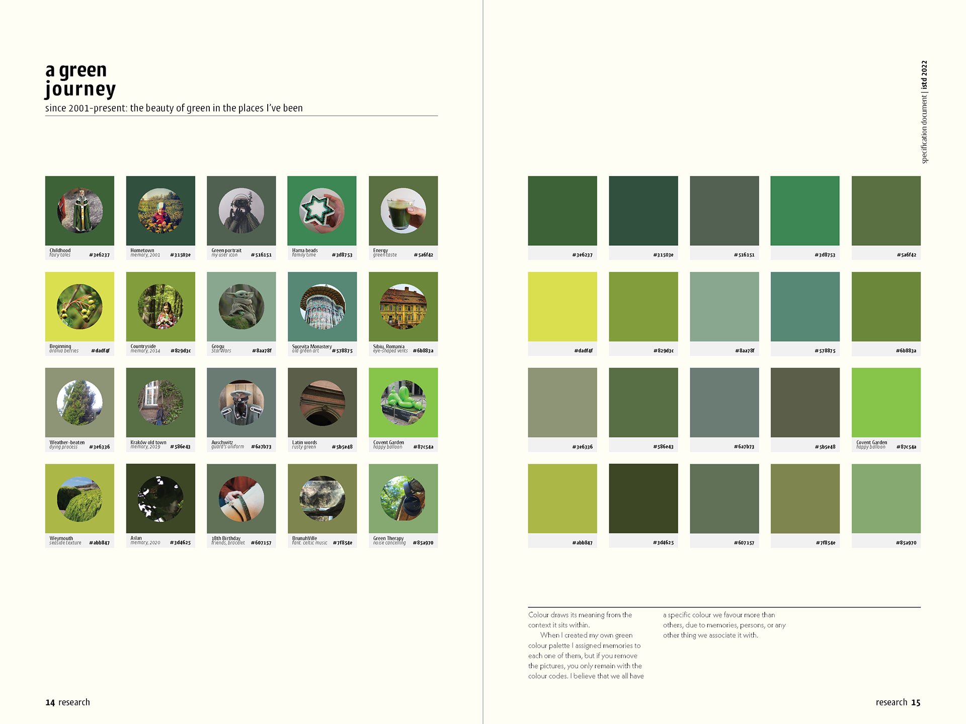 green palette