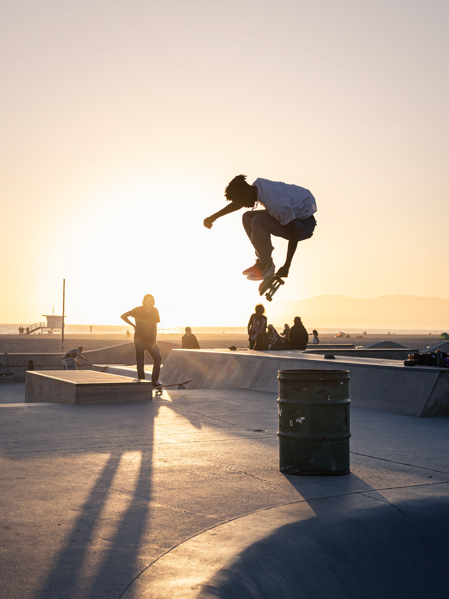 Sun Burst Skater (Venice Beach, CA, 2025)
