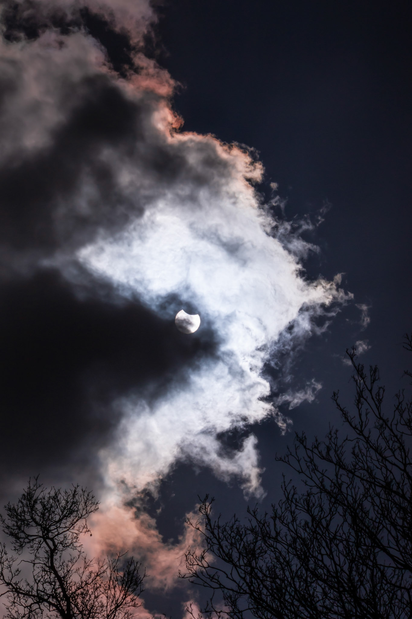 Partial Solar Eclipse (Hamburg, Germany, 2025)