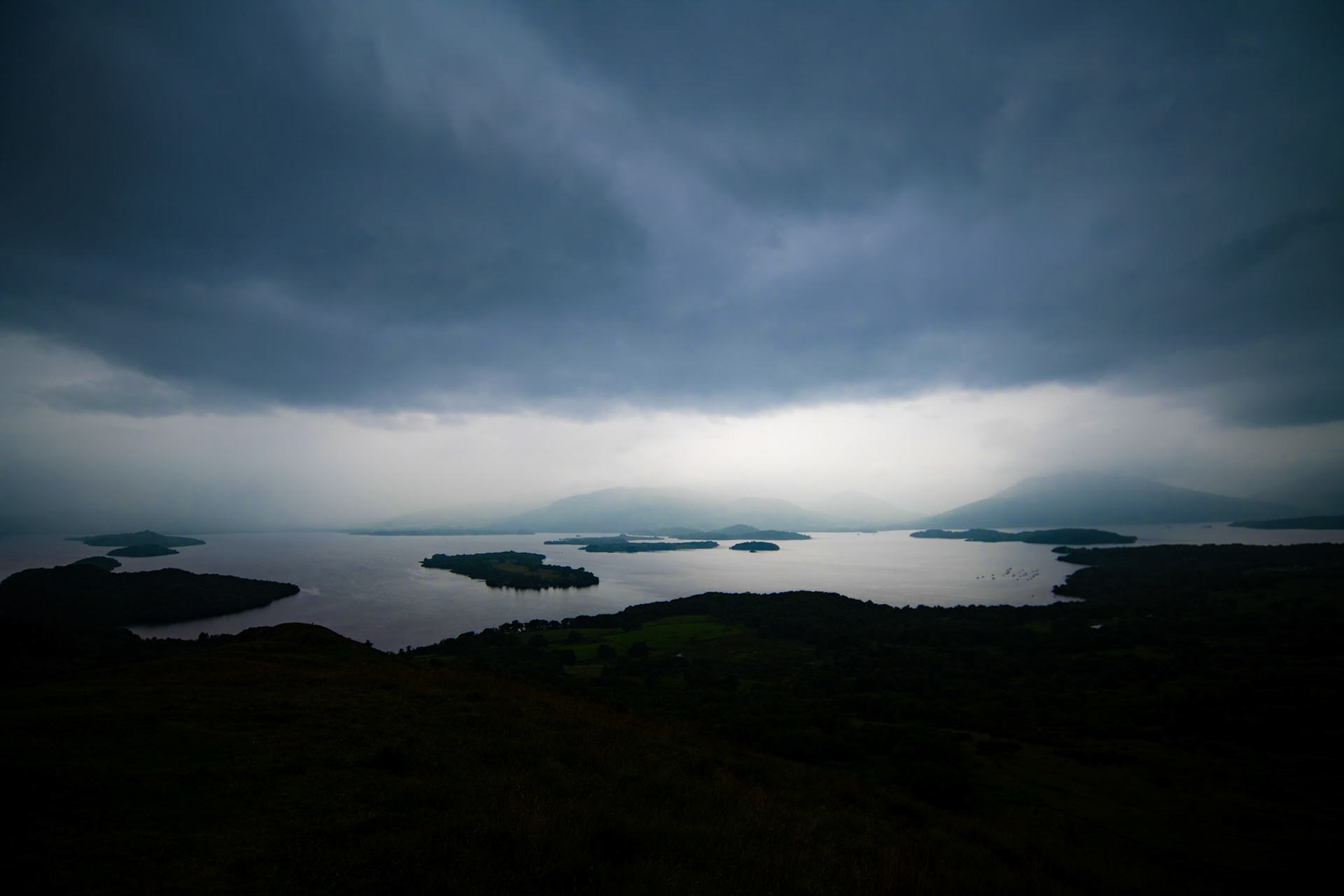 View from Conic Hill, Loch Lomond & The Trossachs National Park