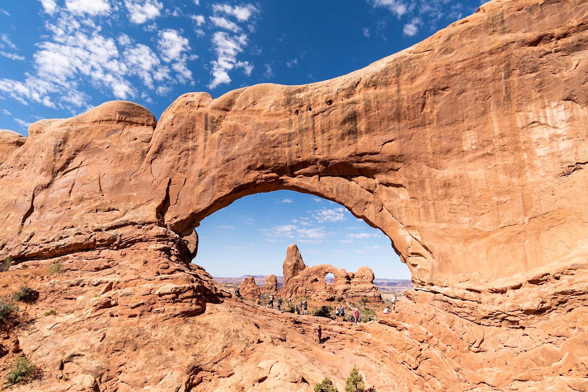 Turret Arch through North Window Arch