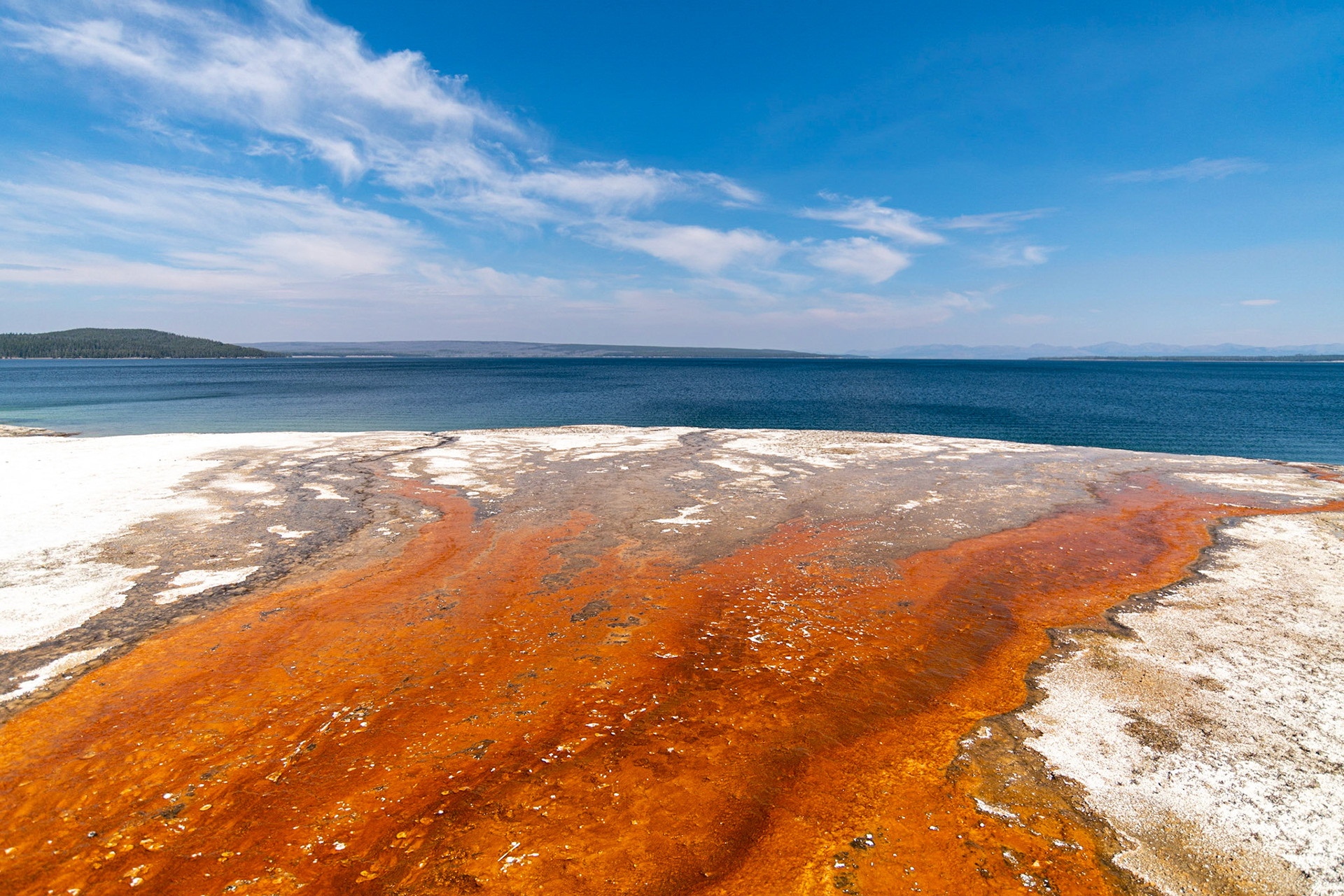 Somewhere in West Thumb Geyser Basin