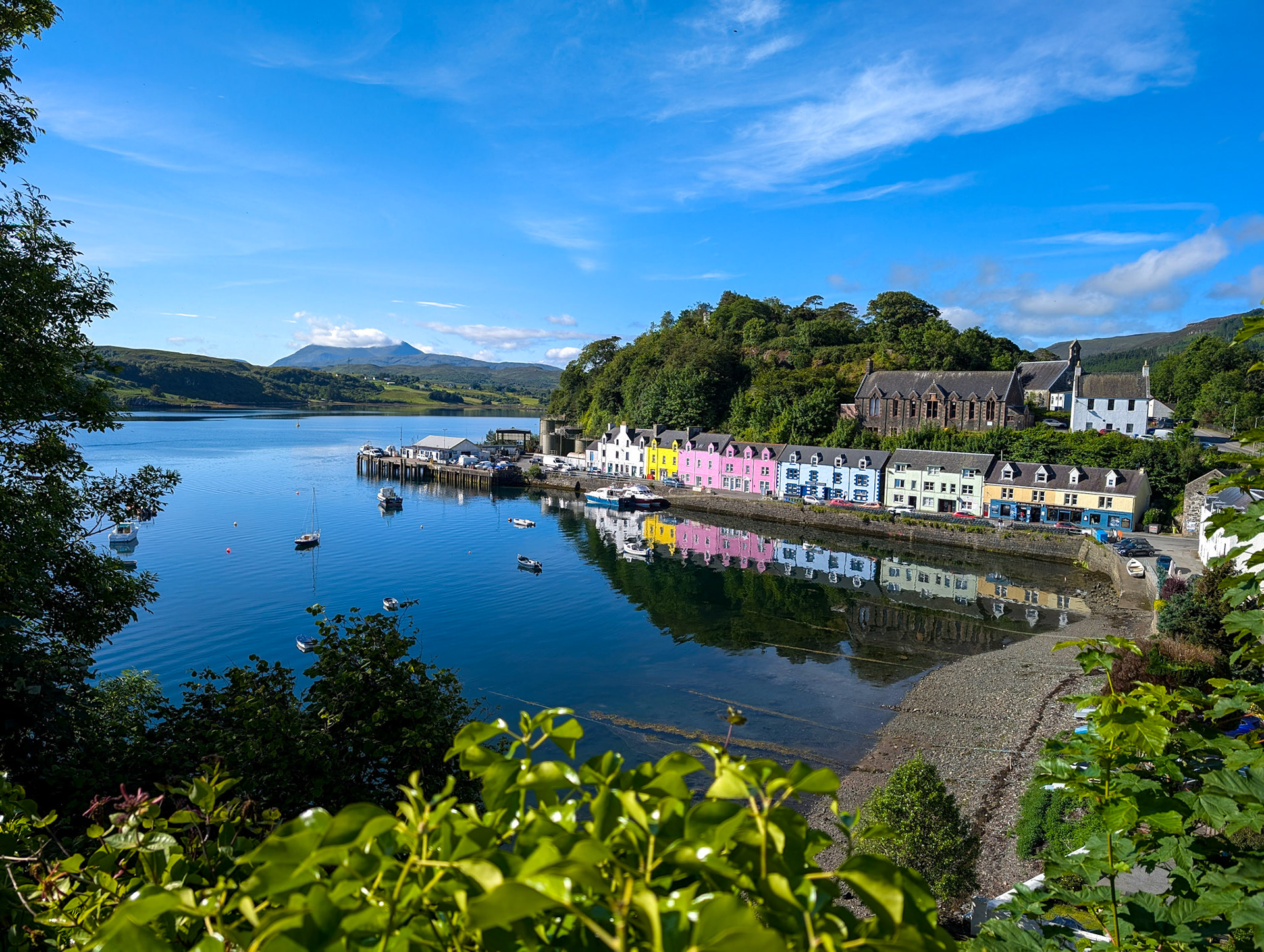 Portree harbor