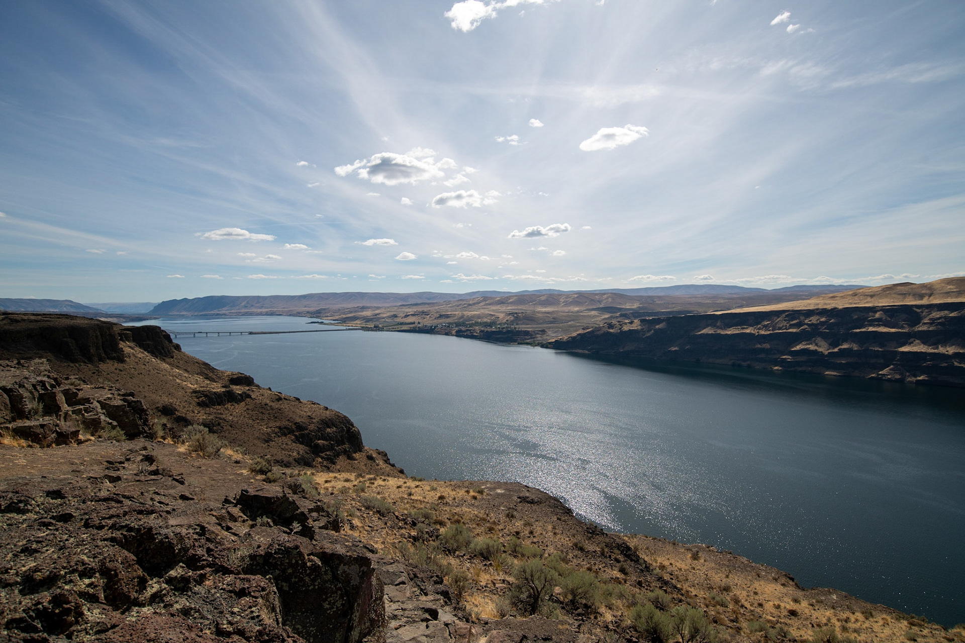 Scenic Overlook of the Columbia River