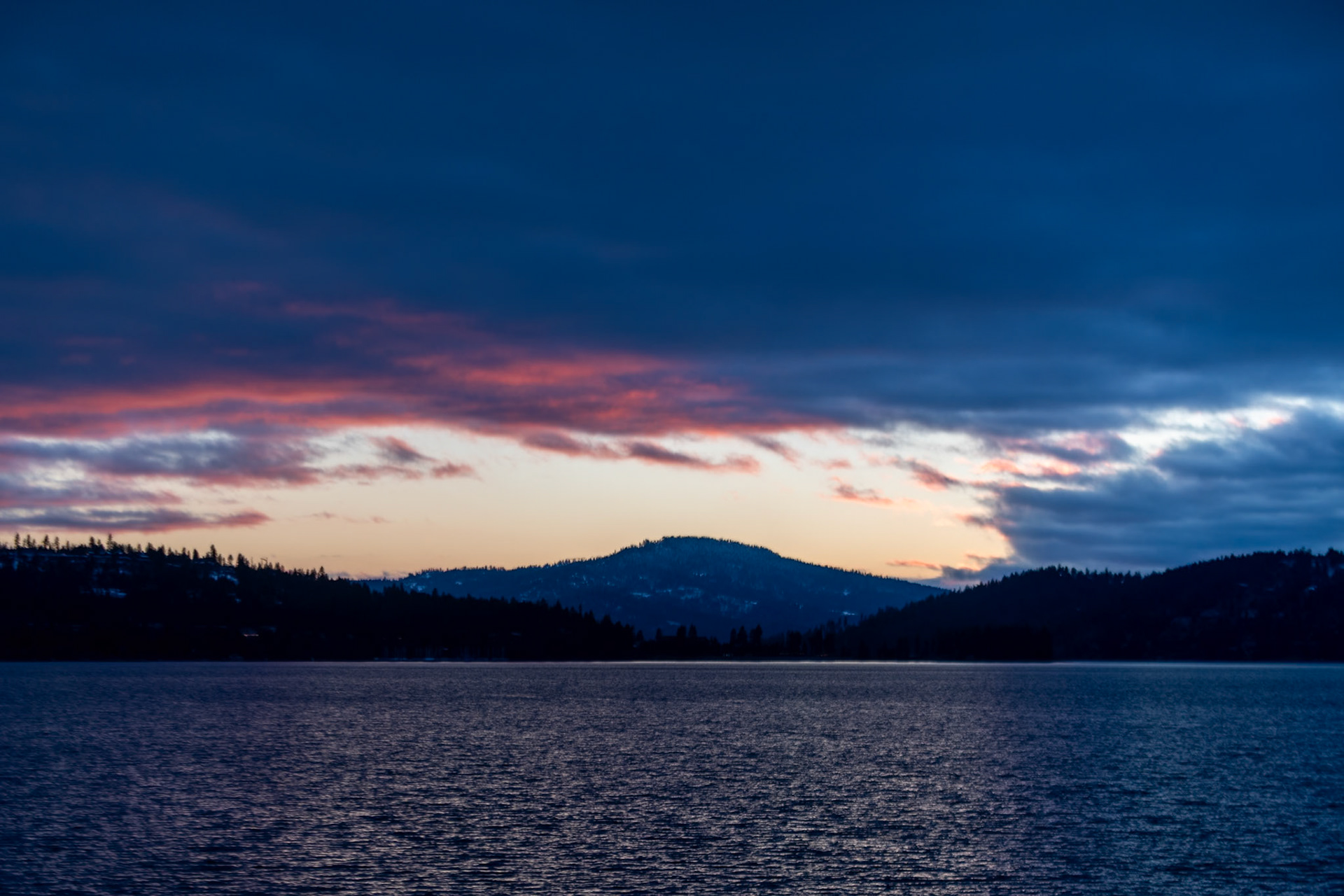 Sunset at Higgens Point