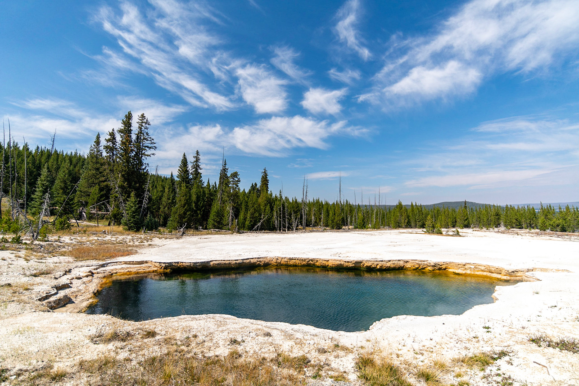 Some spring in West Thumb Geyser Basin