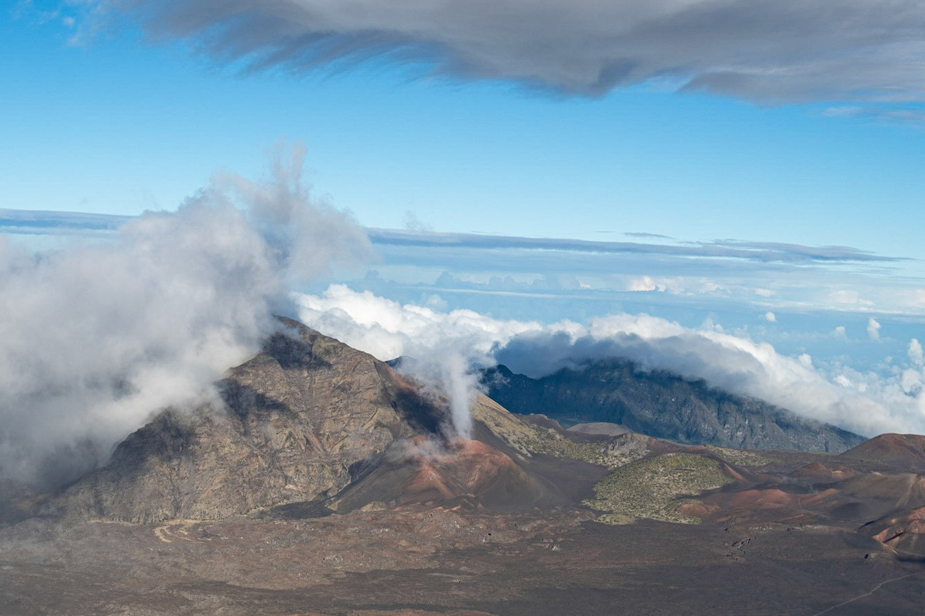 Cinder cones at Haleakala National Park