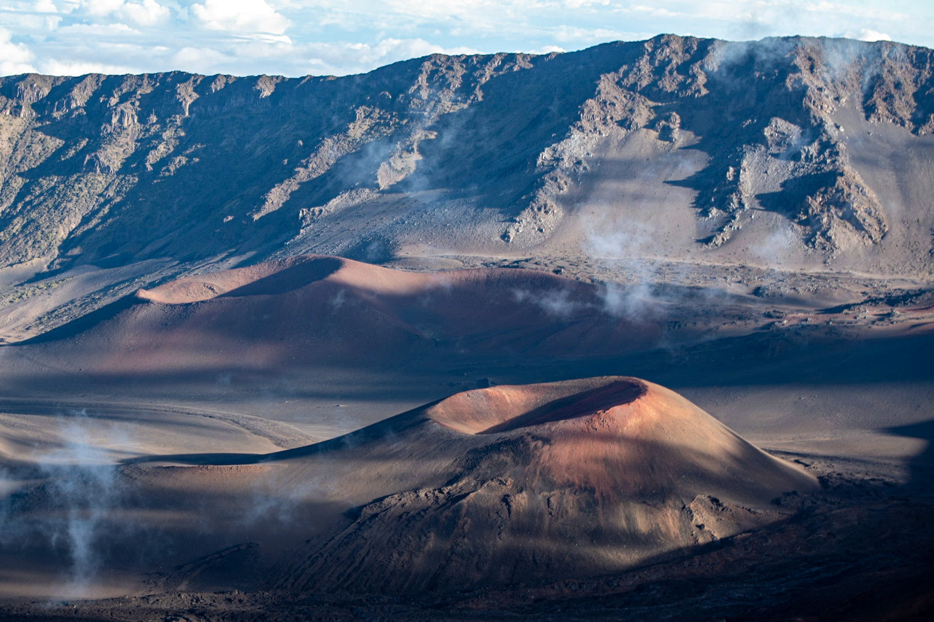 Cinder cones at Haleakala National Park