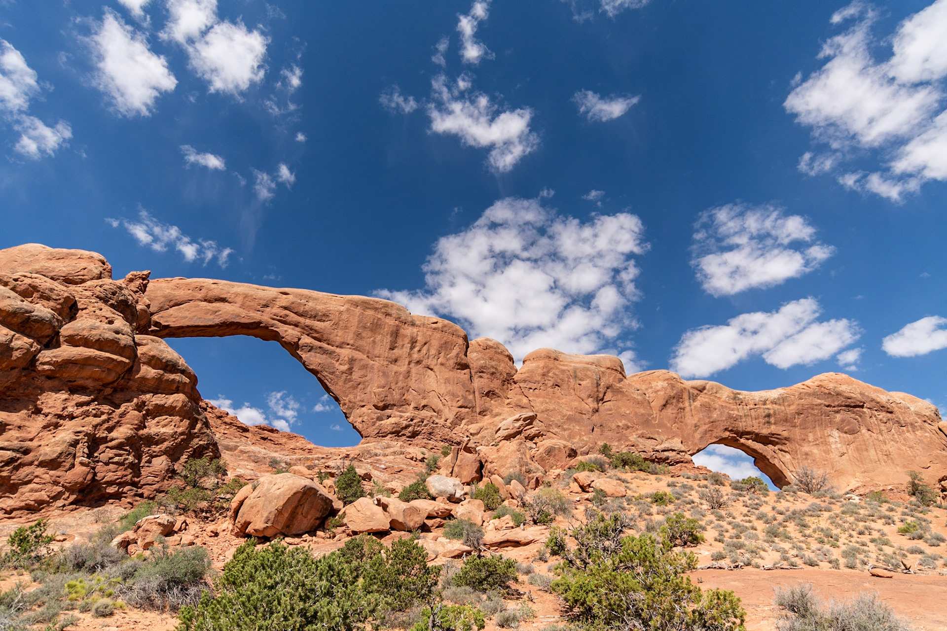 North and South Window Arches