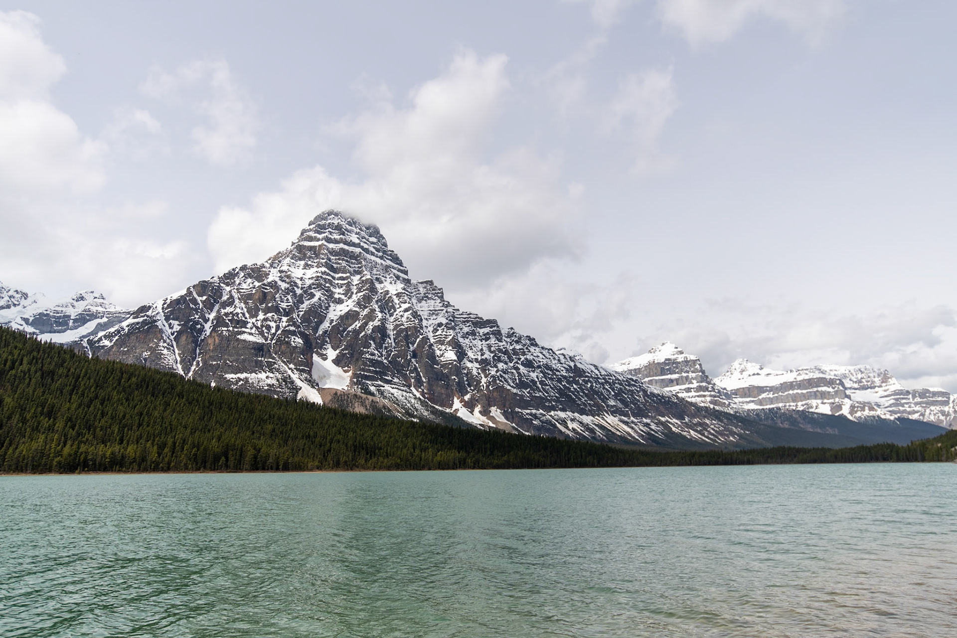 Waterfowl Lake Viewpoint
