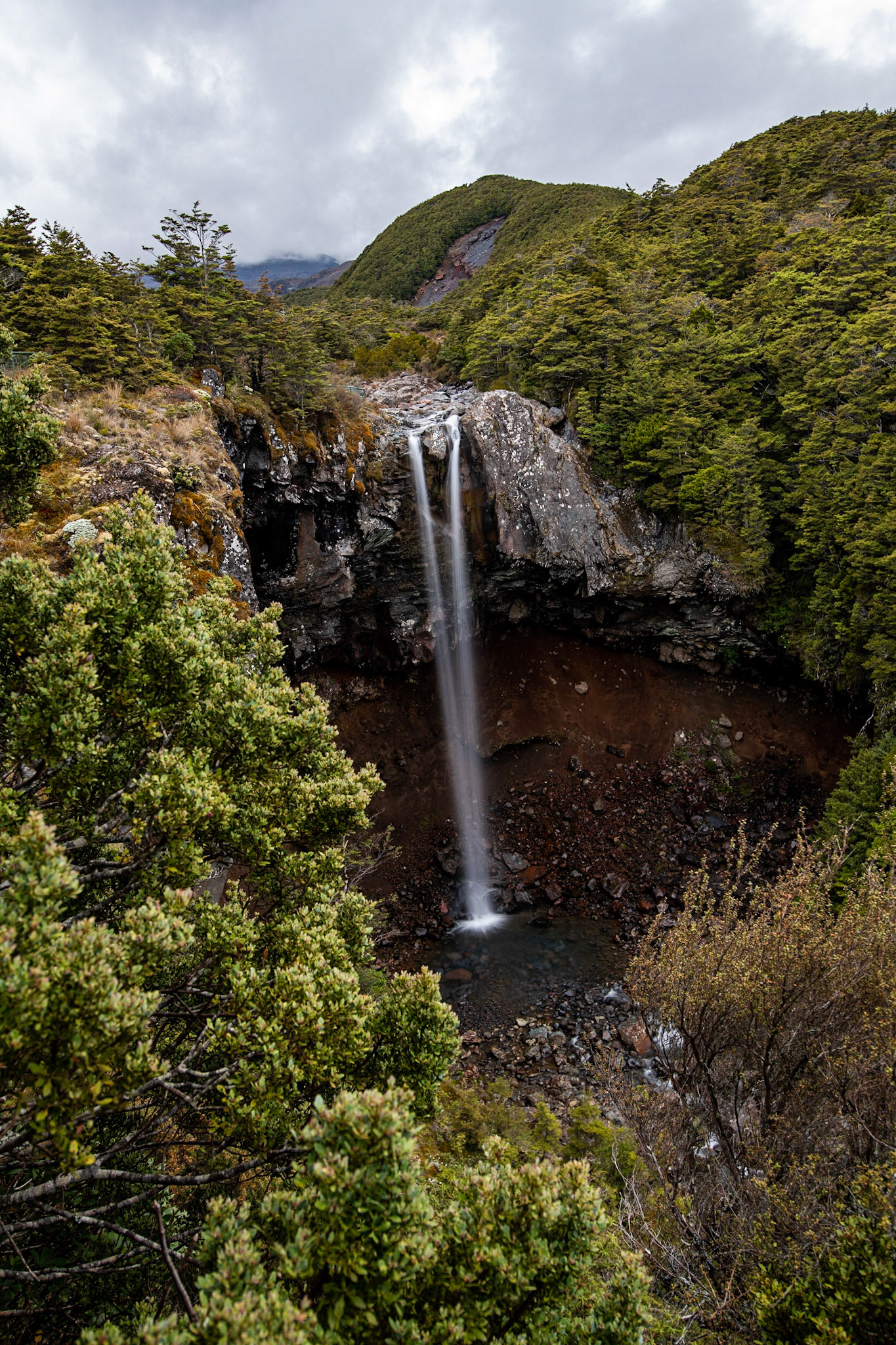 Mangawhero Falls - Gollum's Pool & Ithilien, Tongariro National Park