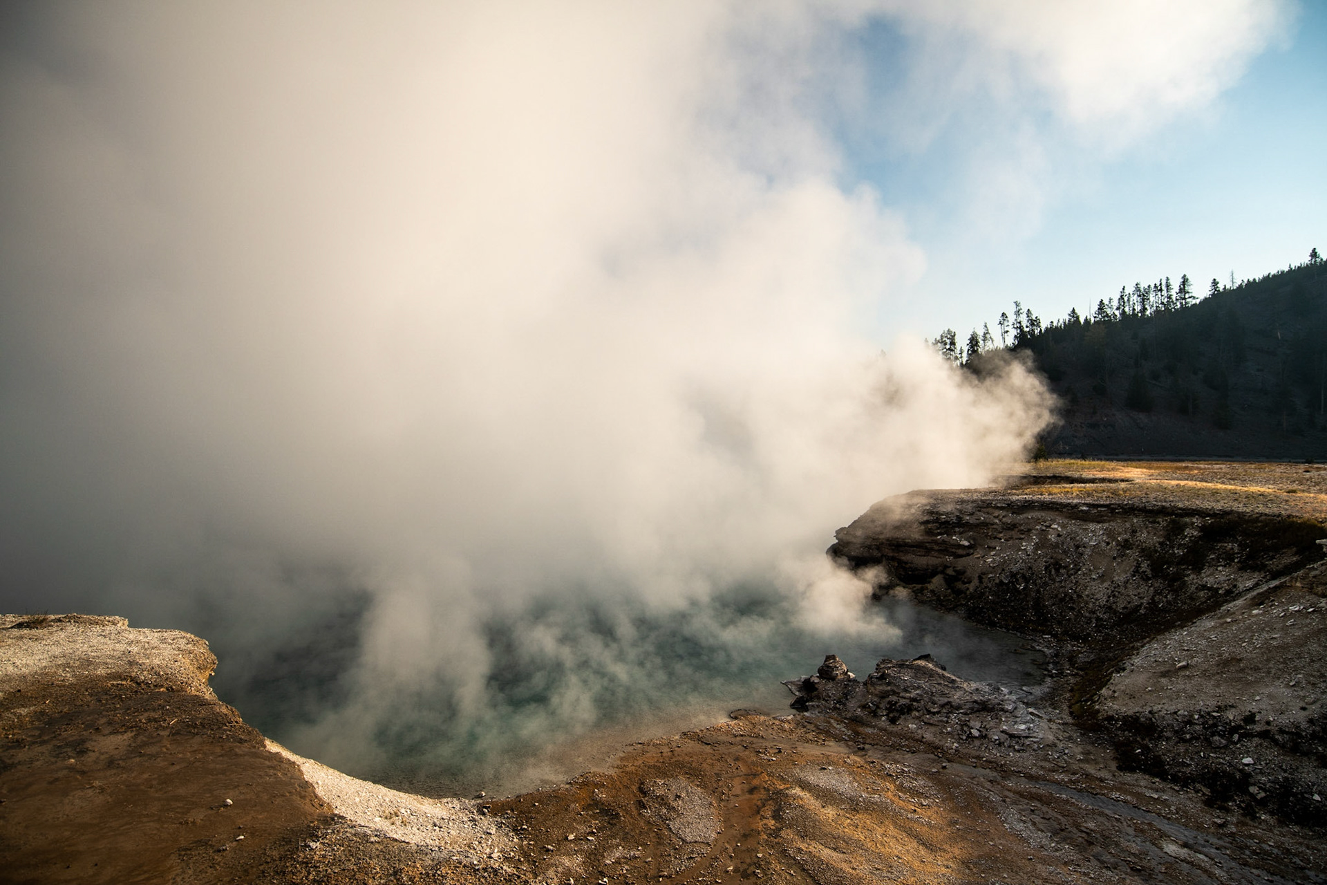 Excelsior Geyser Crater