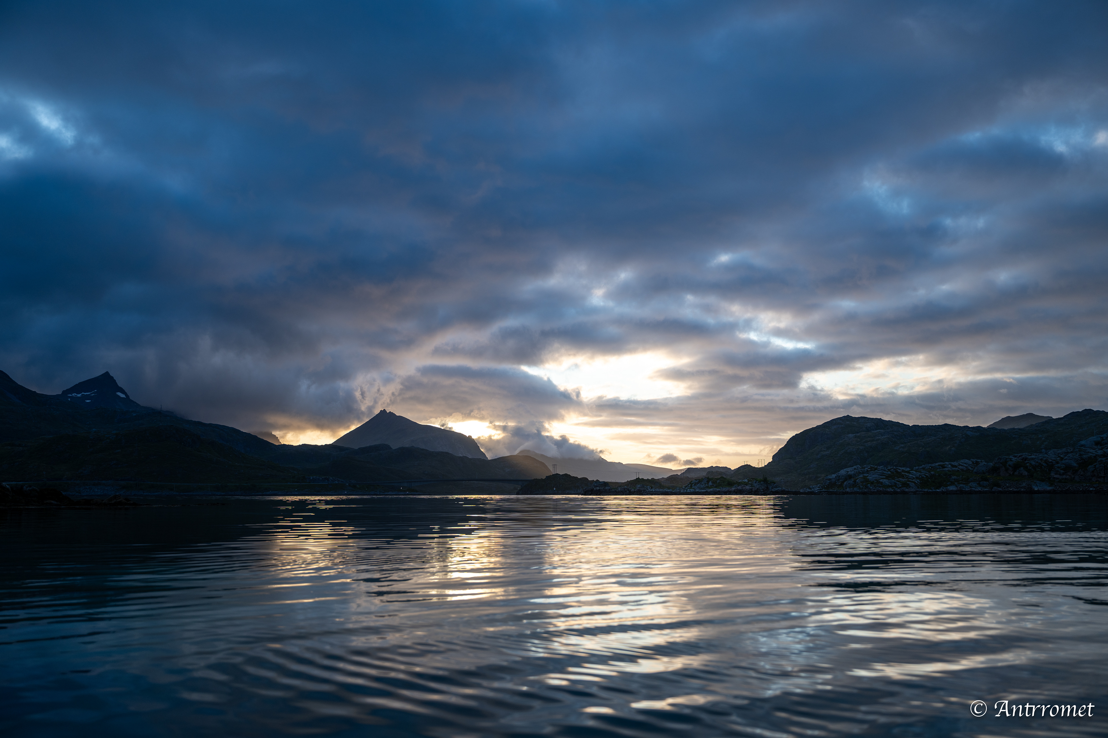 Midnight sun viewpoint