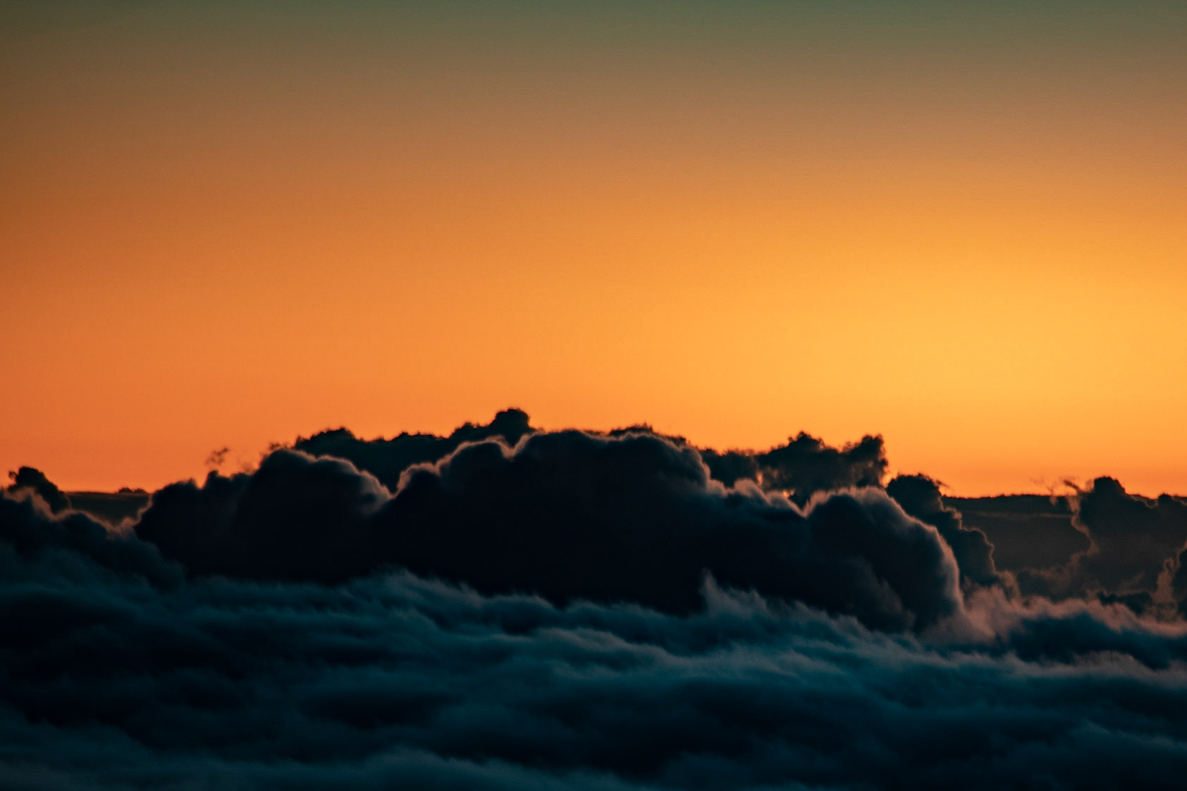 Sunrise at Haleakala National Park Summit