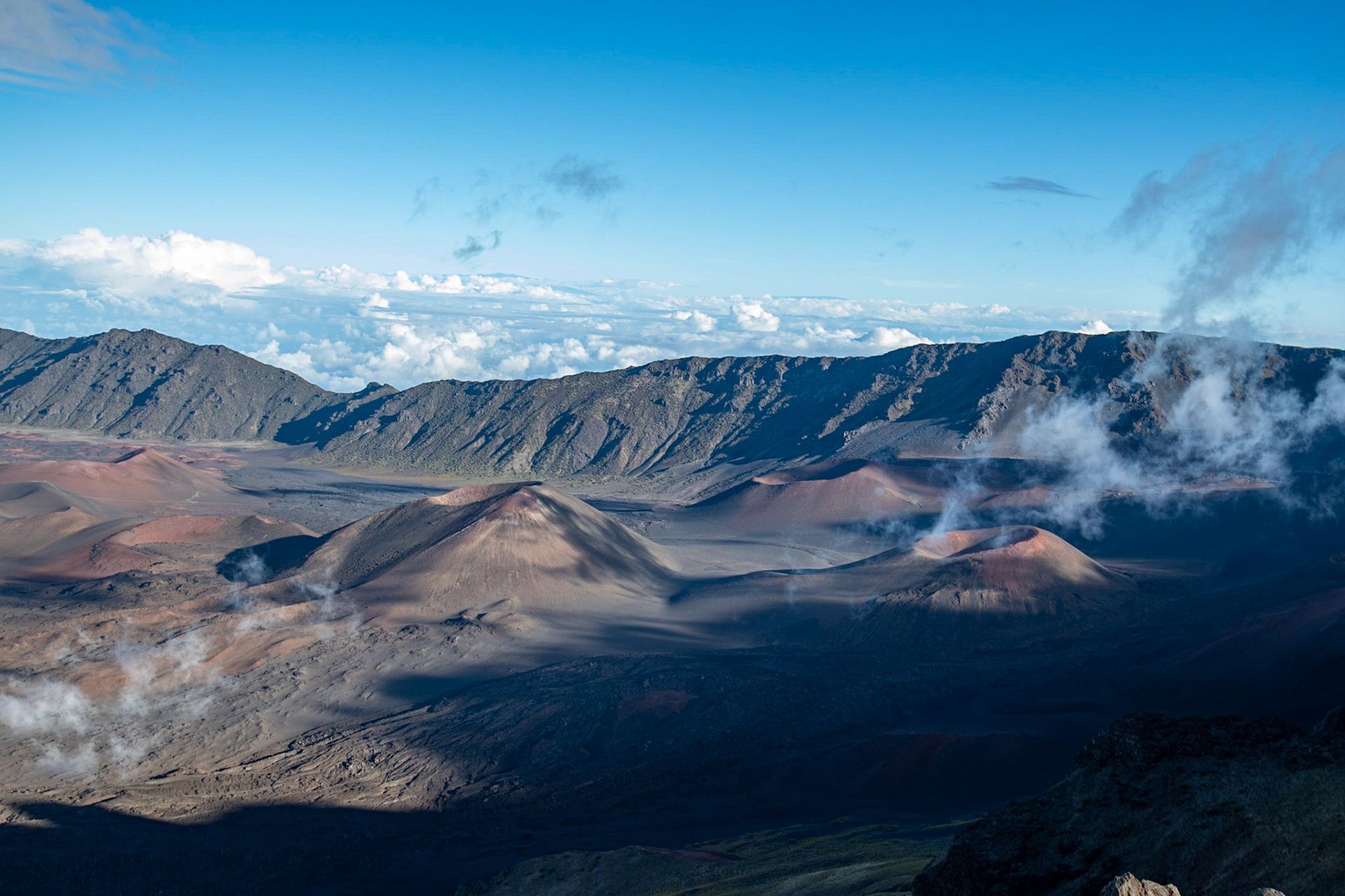 Cinder cones at Haleakala National Park