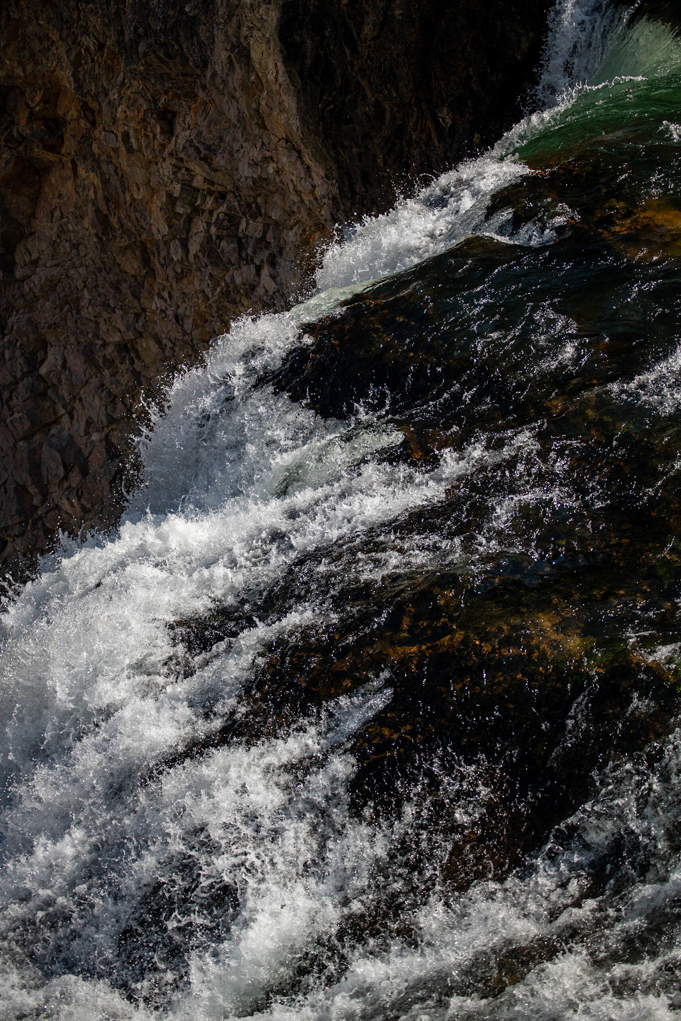Brink of the Lower Falls