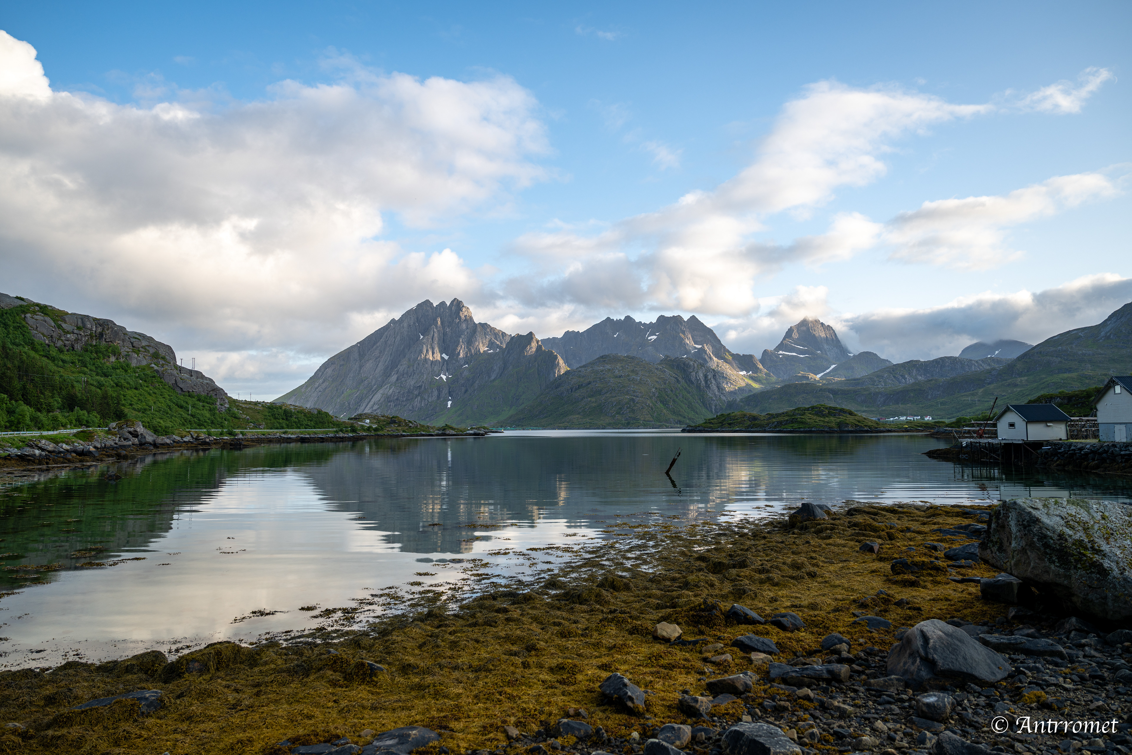 Midnight sun viewpoint