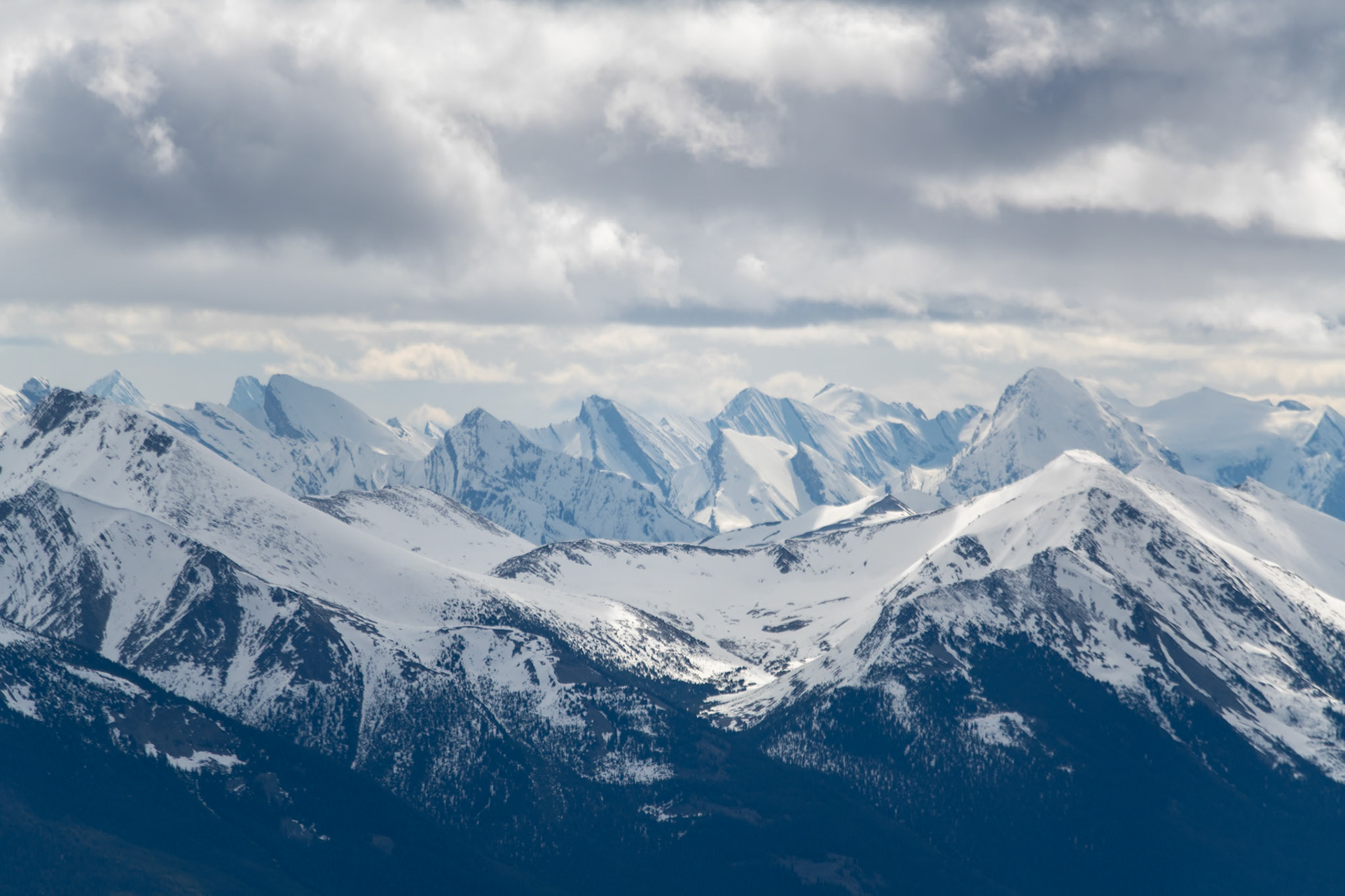 View from Whislers peak