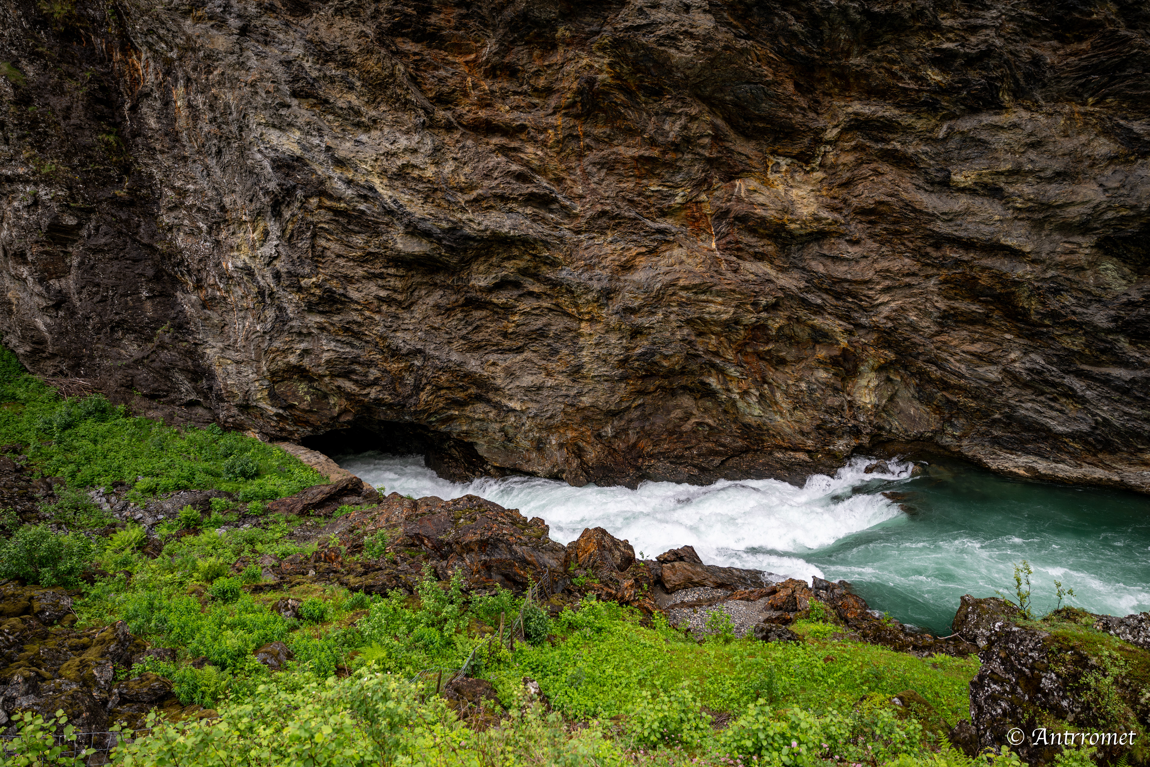 Somewhere near Berekvam stasjon, on the bike ride in Flåm