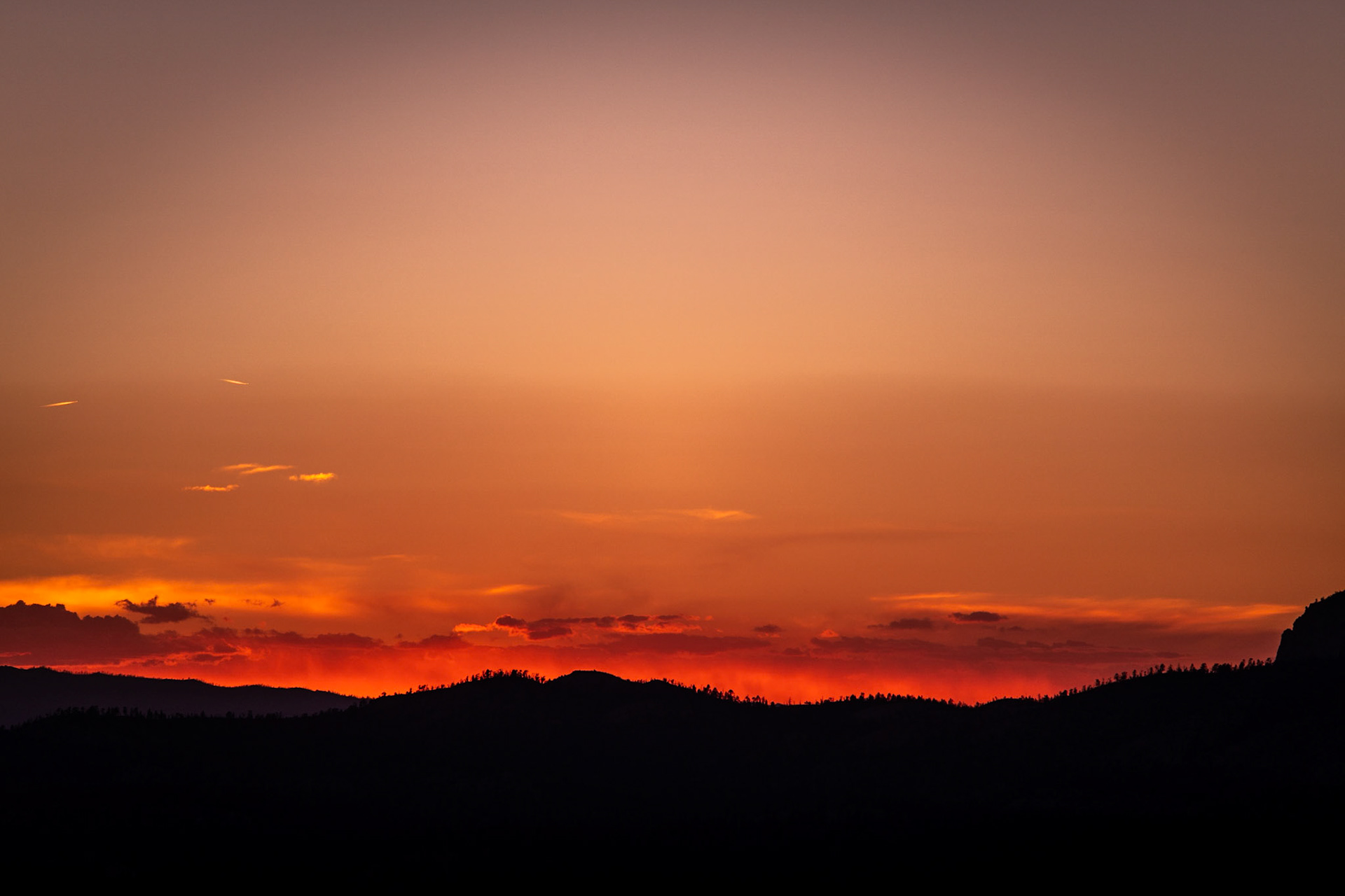 Sunset at Inspiration point