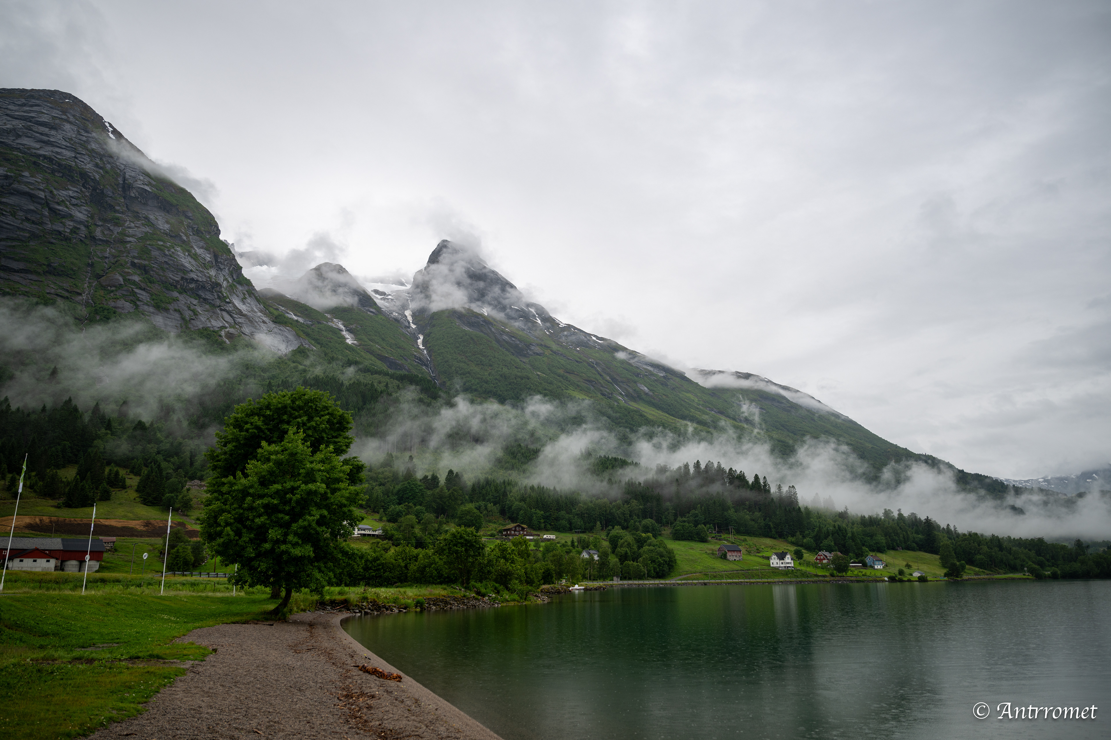 View from Jostedalsbreen National Park Center
