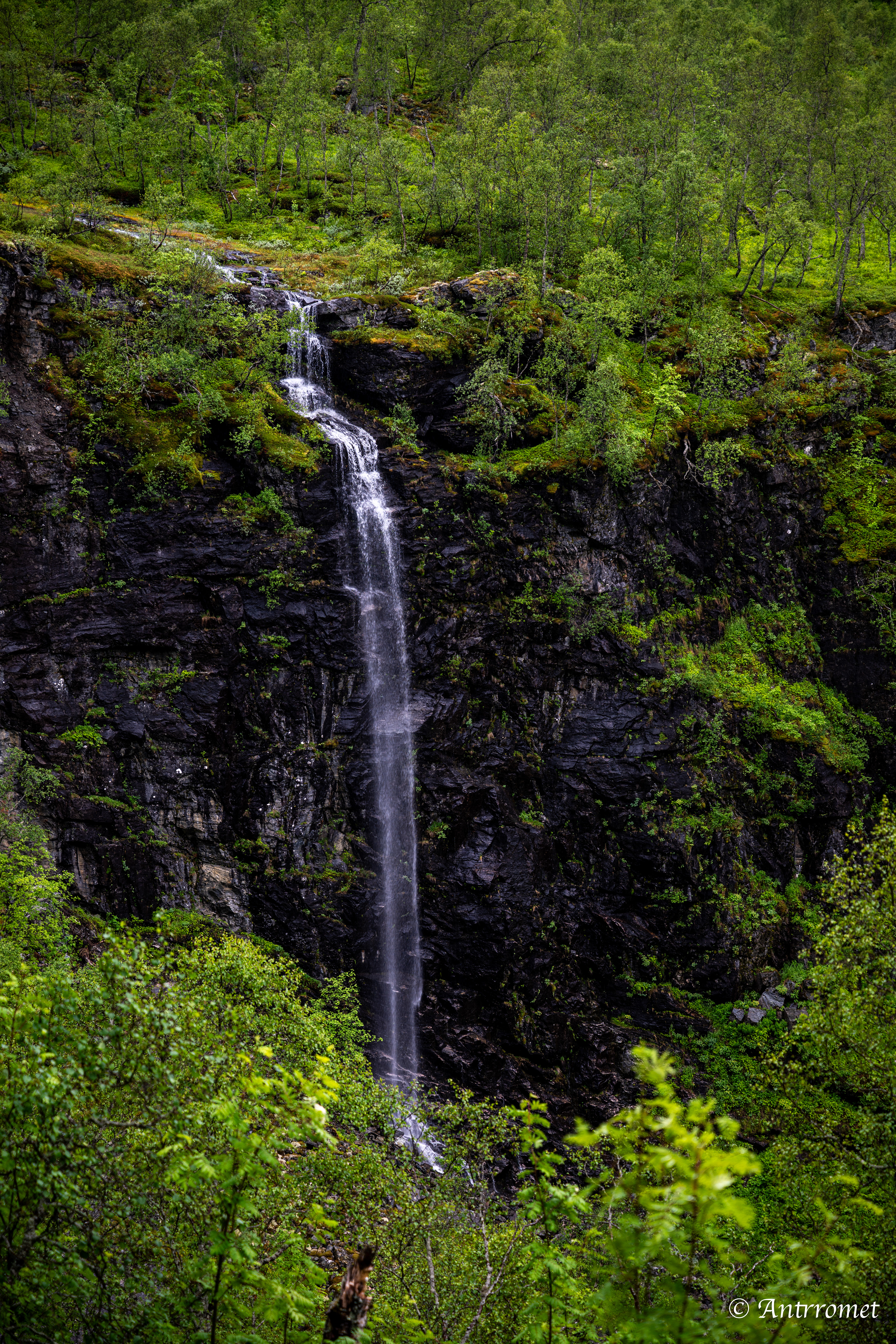 Myrdalsvingane, on the hike back to Flåm