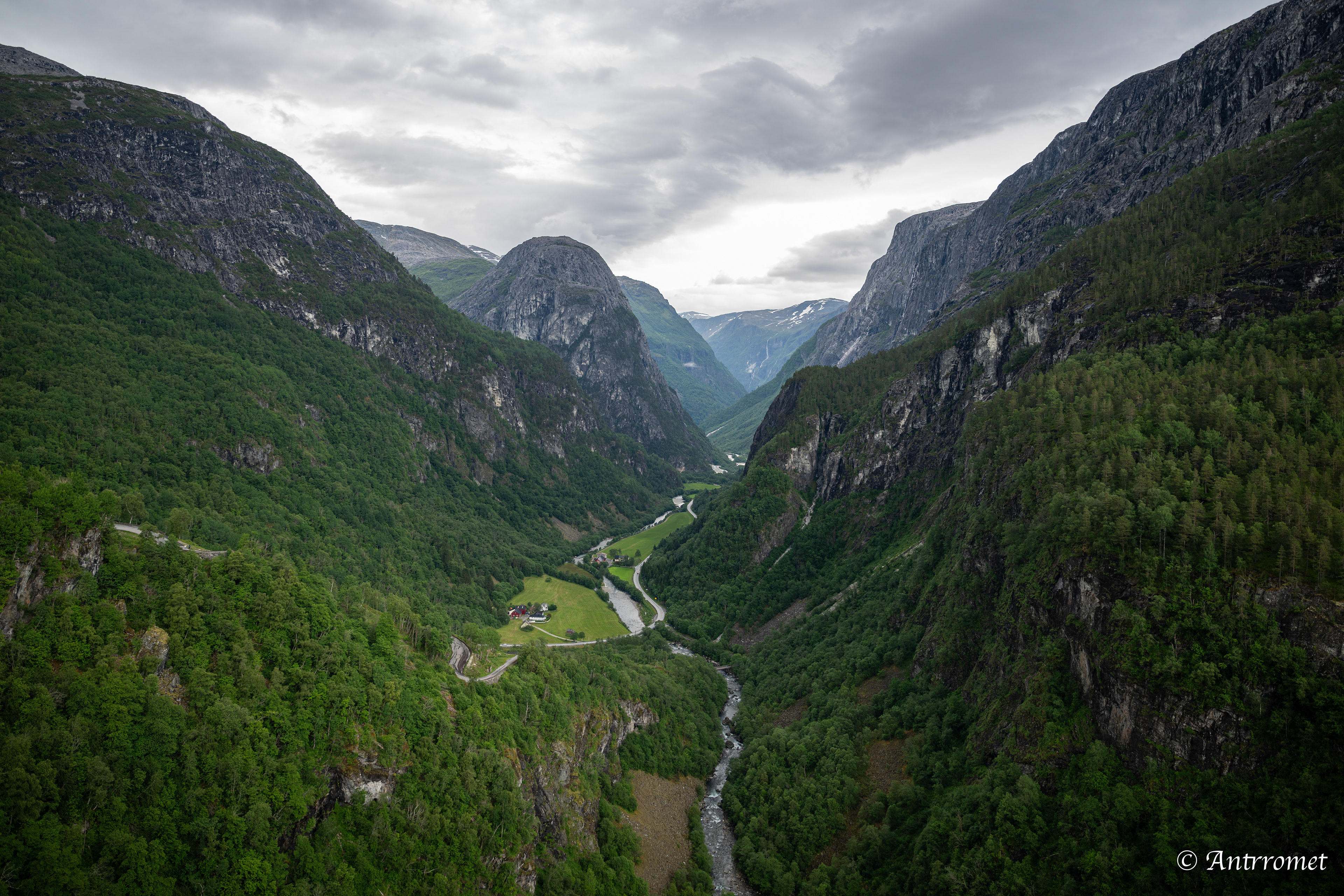 View from Stalheim Panoramic Terrace